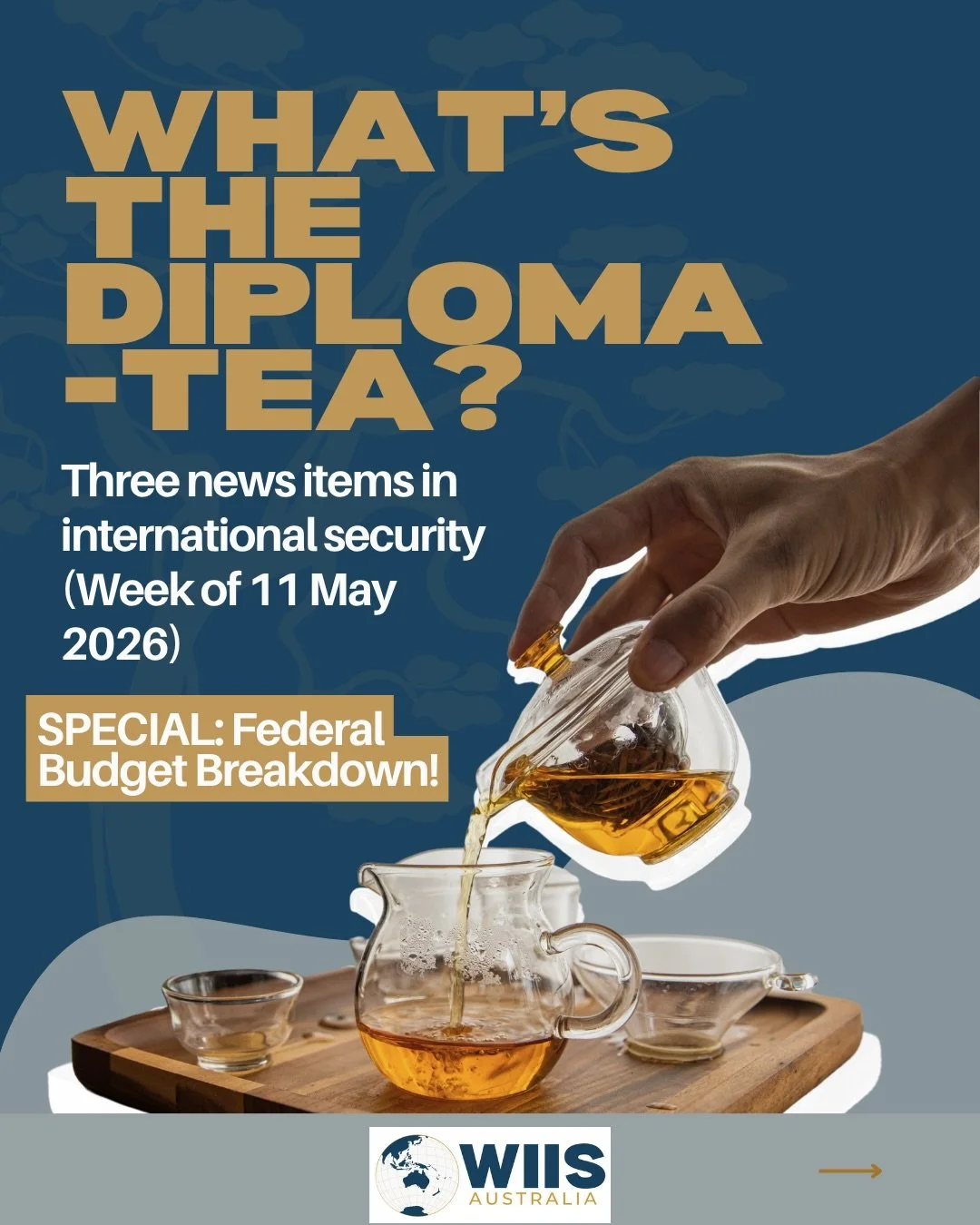 There&rsquo;s a lot going on in the world right now&hellip; so we&rsquo;re breaking it down ☕

Welcome to your weekly Diploma-tea, where we unpack what&rsquo;s happening in international security without the overwhelm and explain what it actually mea