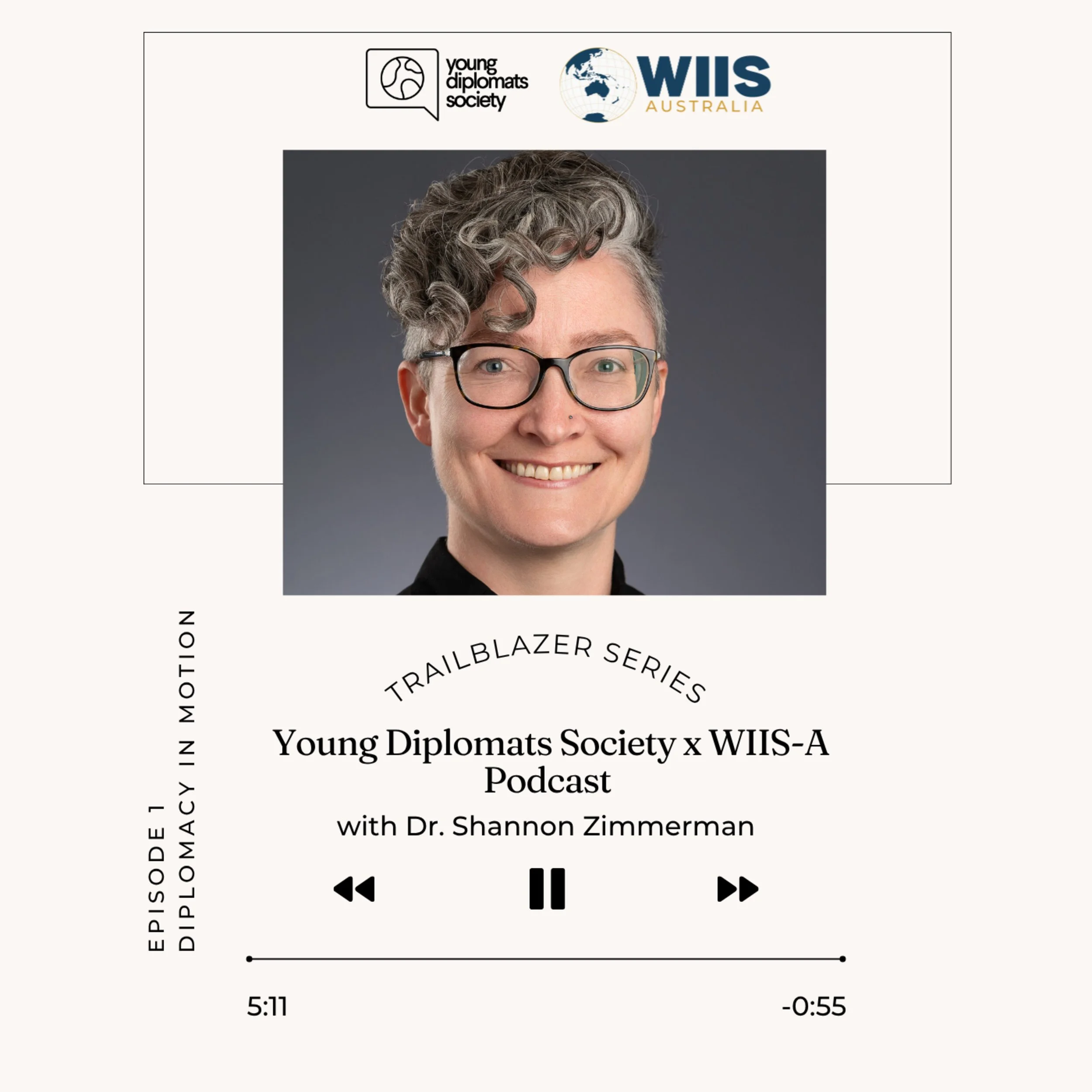 YDS x WIIS-A: Diplomacy in Motion Ep.1 - Shannon Zimmerman </span>