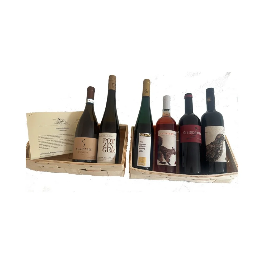 Weinprobe für Zuhause "Festtagsweine"