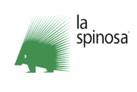 Logo der spanischen Zeitung 'La Spina' mit einem grünen Igel
