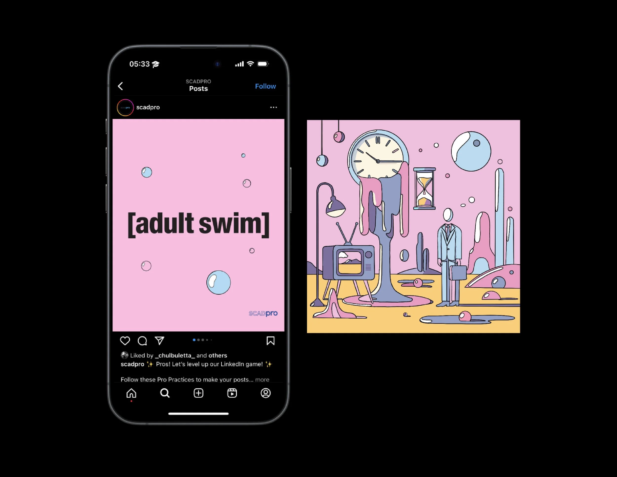 SCAD Pro Social Media Rebrand