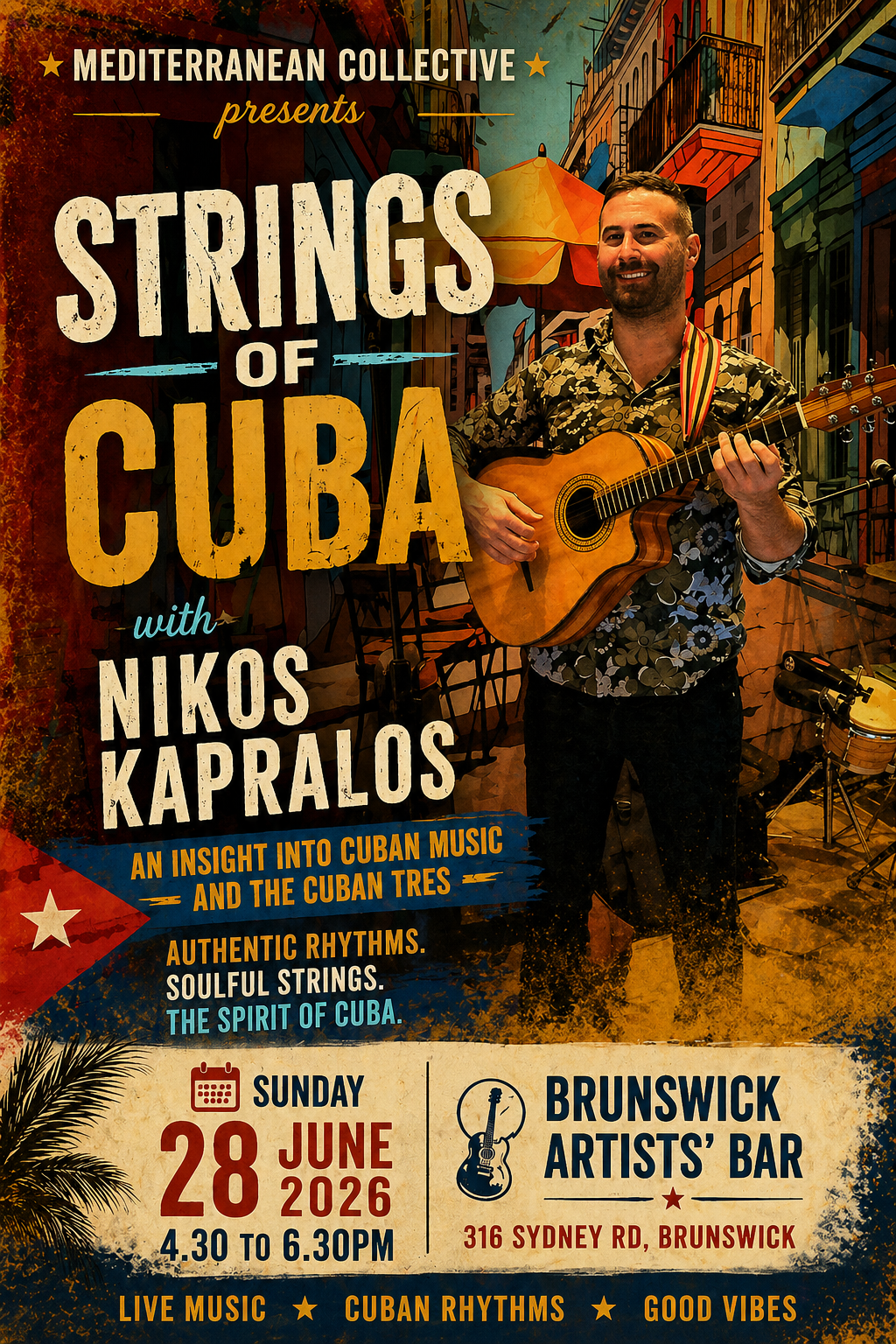 Strings of Cuba with Nikos Kapralos