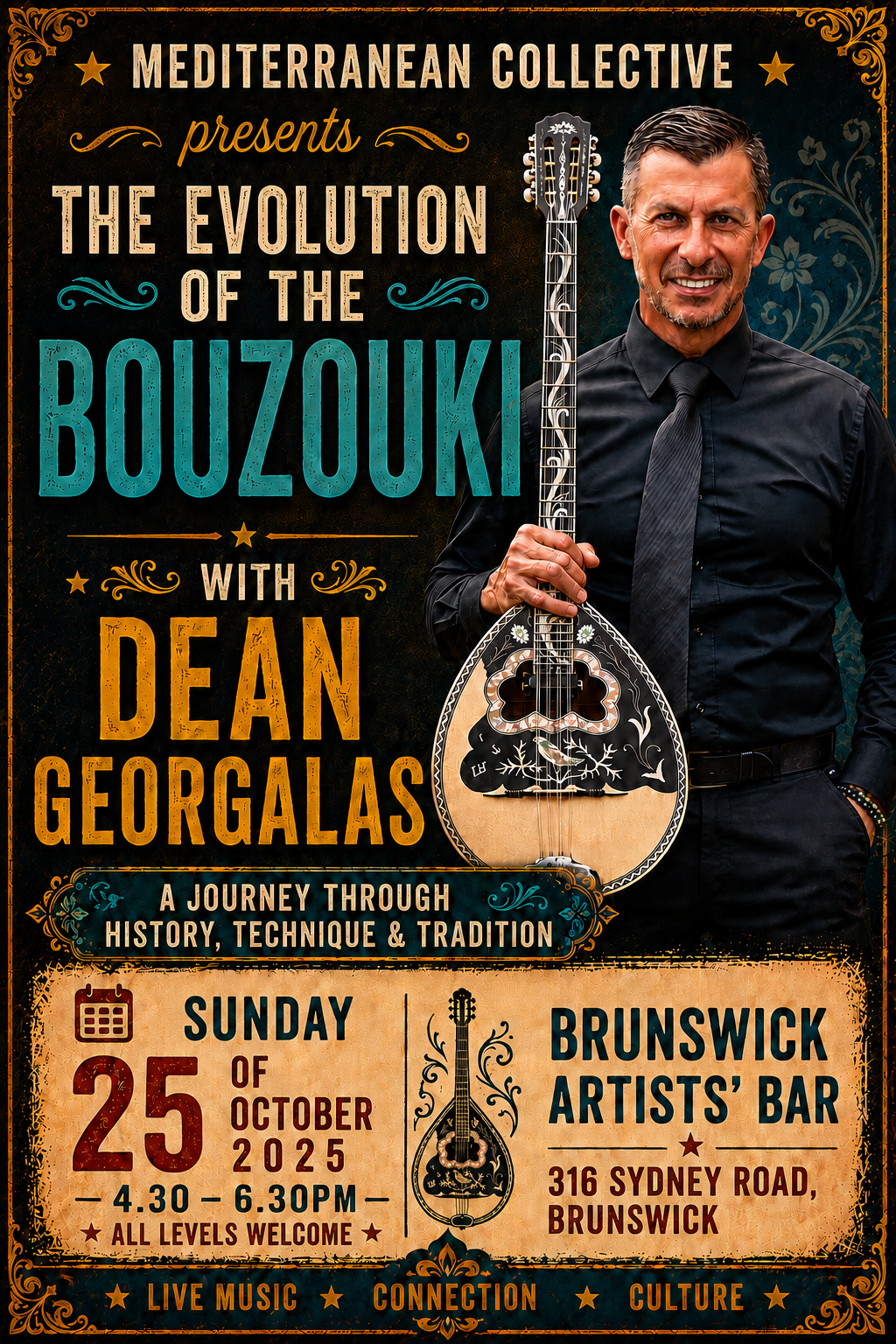 The Evolution of the Bouzouki with Dean Georgalas.