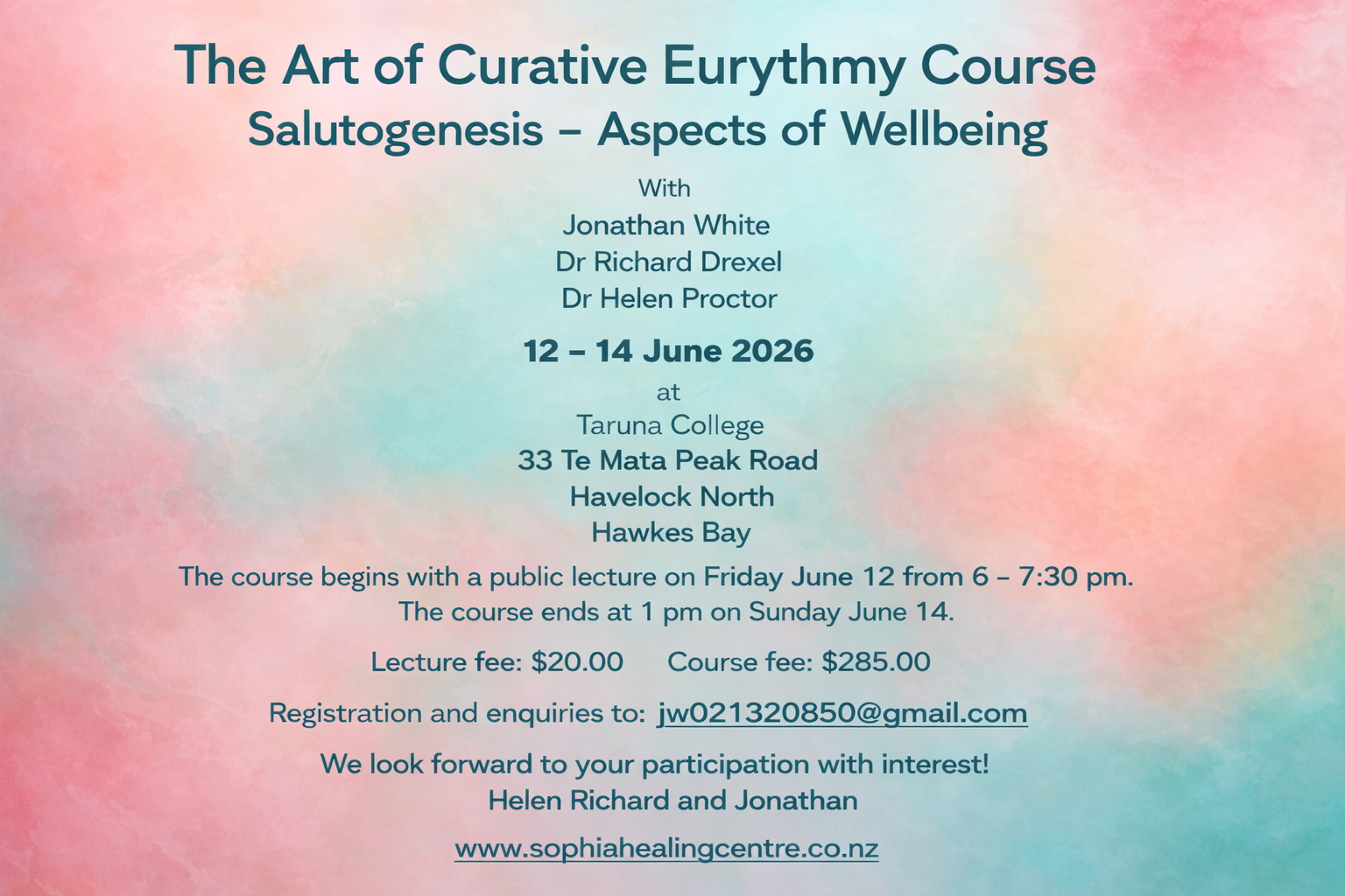 The Art of Curative Eurythmy