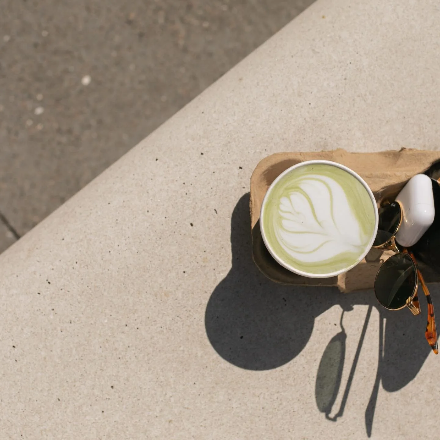 there&rsquo;s matcha, and then there&rsquo;s ceremonial-grade matcha, stone ground in small batches until it&rsquo;s silky-fine. smooth and full, without the edge or bitterness.

ours is sweetened only with honey, just enough to let the matcha speak 