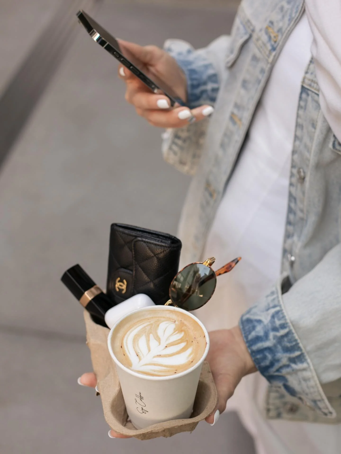 the most important work happens in private. 

it lives in the quiet discipline&mdash;
the small, consistent choices that support your nervous system and honor the long arc of your well-being. 

even in something as simple as your morning cup. 

the o