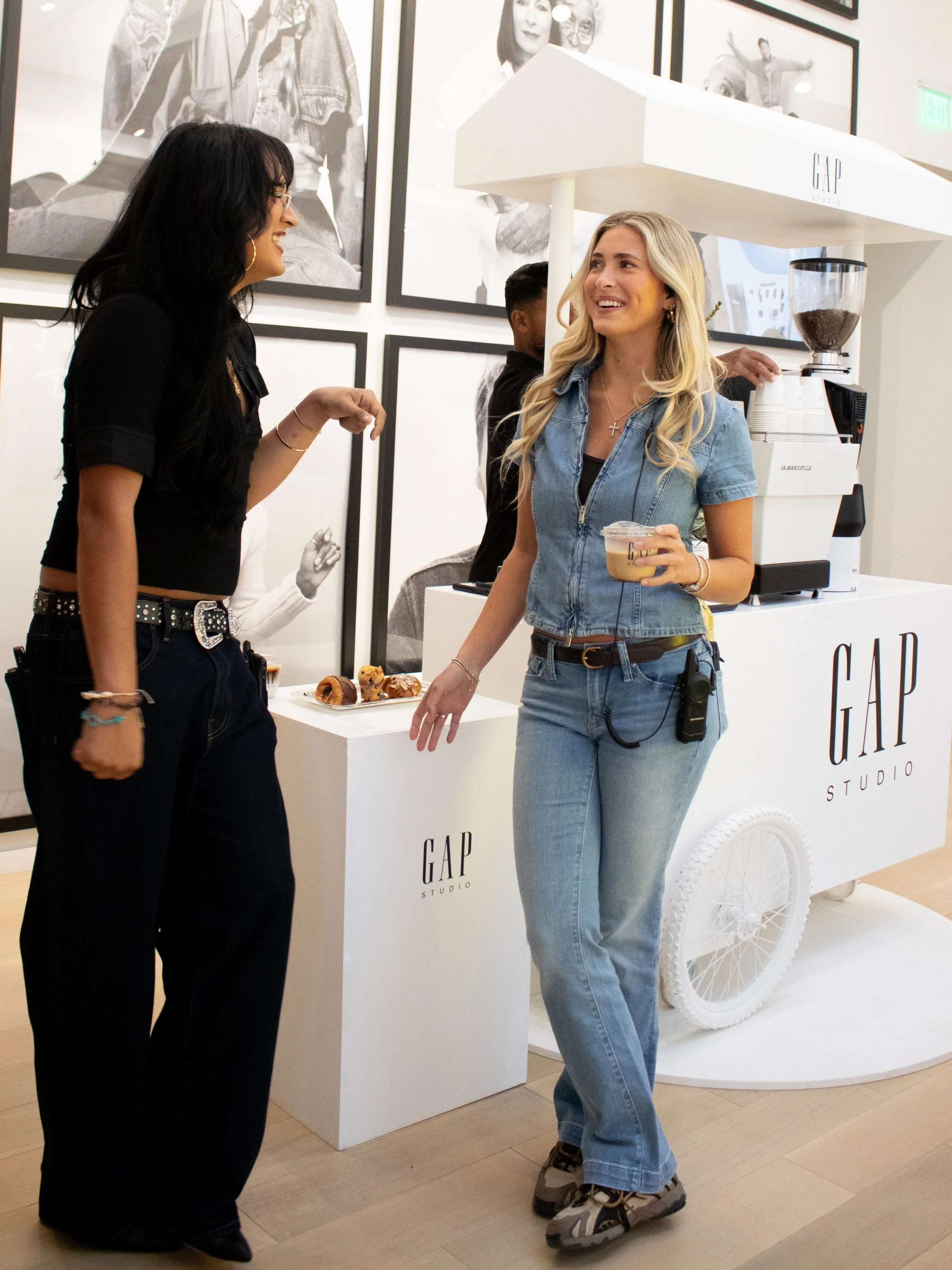 You spend so much time thinking about how your brand shows up. The coffee bar shouldn&rsquo;t be the exception.

For the launch of GAP Studio, every detail fit right in, from the bar and cups to the florals and pastries, giving people one more reason