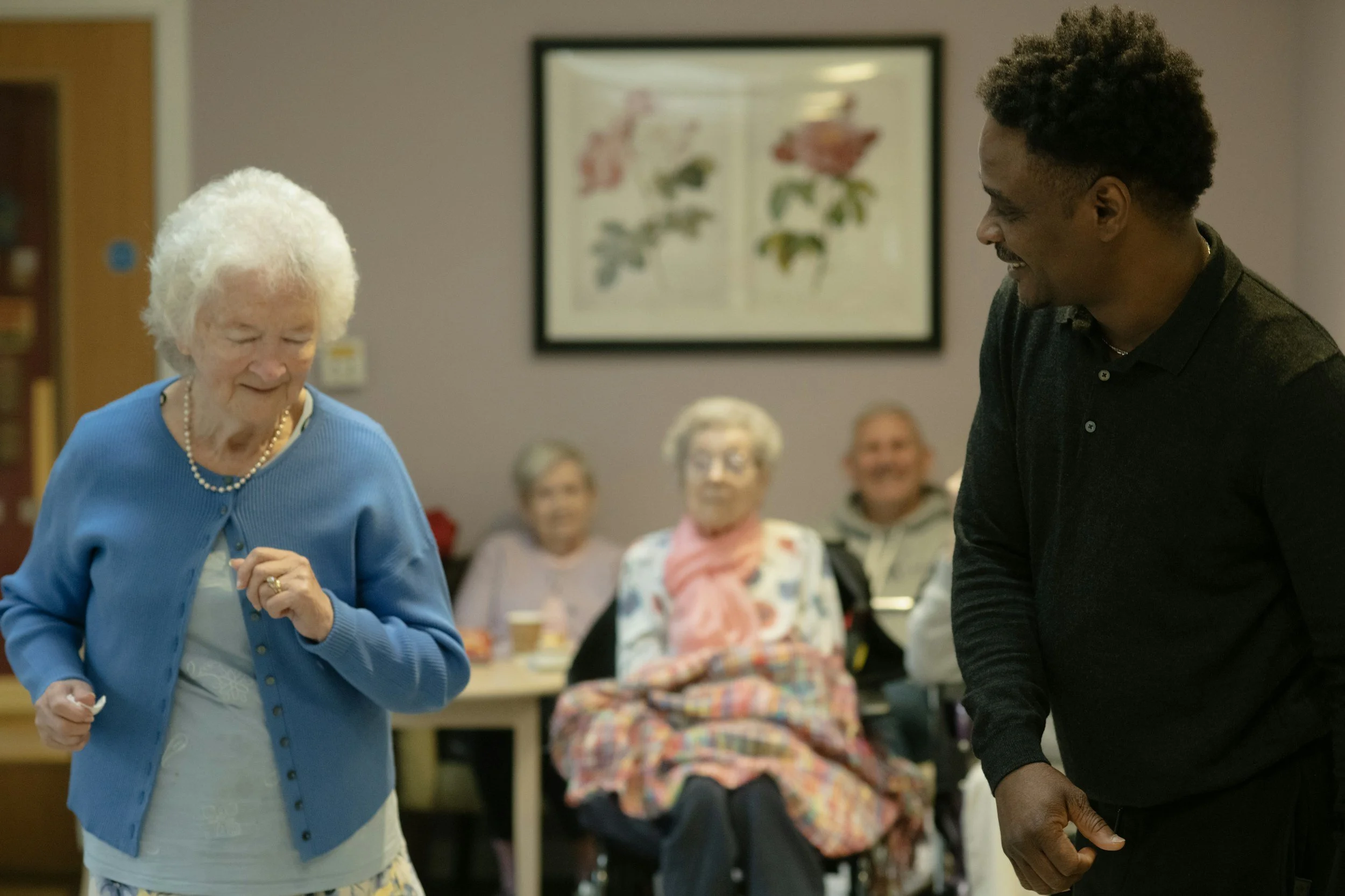 Music Therapy in Care Homes: A Performance With Paul Hobbs