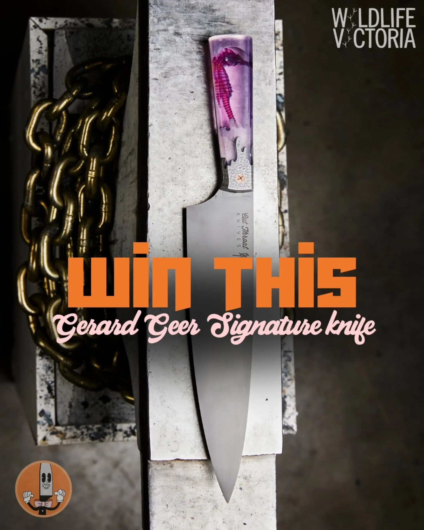 3 MORE DAYS TO WIN!

The raffle to win the Gerard Geer Signature Knife made by @cutthroataustralia closes this Thursday 2nd July. 

To learn more about Gerard and his mind-blowing work, check out Episode 2 of Forging Friendships on our YouTube Channe