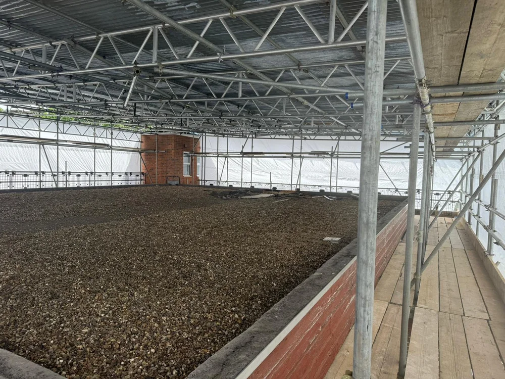 Temporary roofs — project view 09