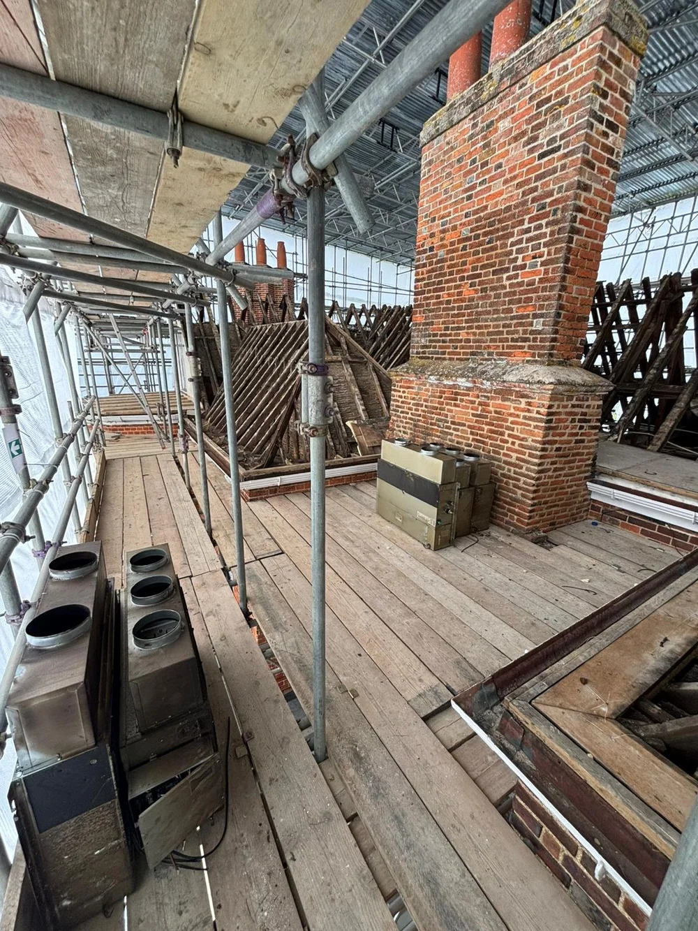 Temporary roofs — project view 07
