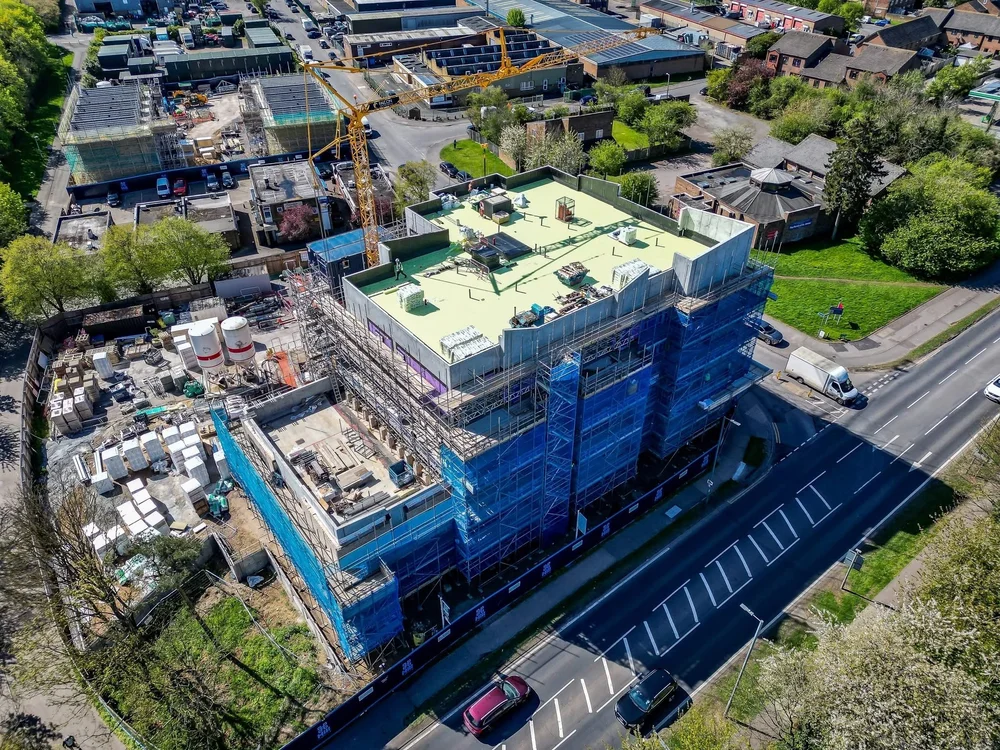 New builds scaffolding