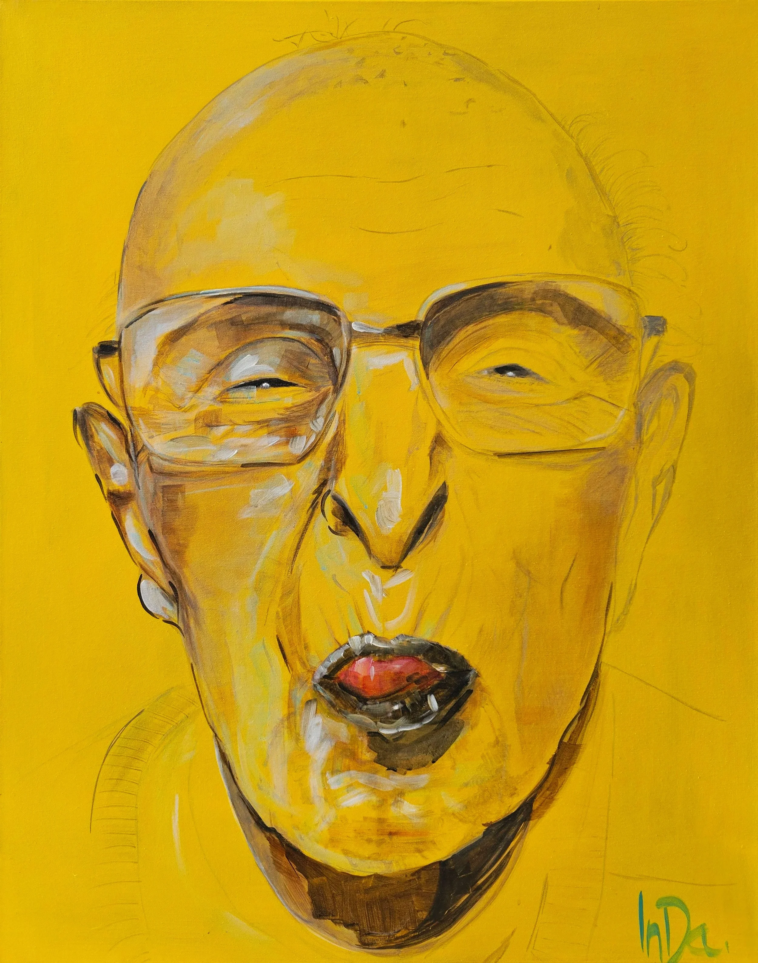 Yellow – 100x90cm