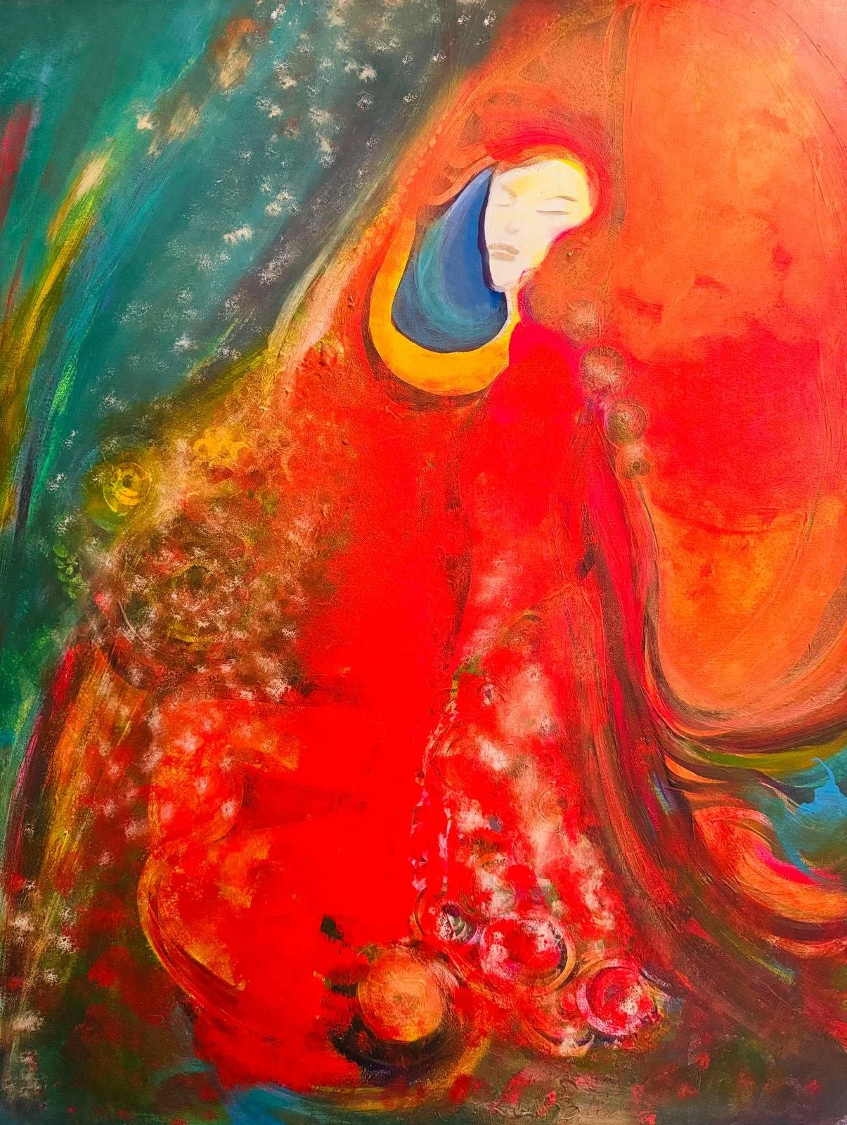 Flame – 100x80cm