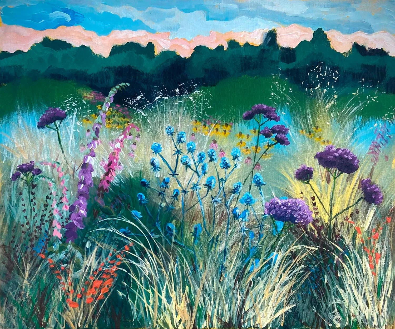 Wild Bloom (60 x 50)