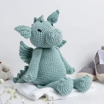 Dom The Dragon Easy Crochet Kit