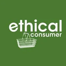 Ethical Consumer logo highlighting voice over carried by Vicky Watt to promote the brand