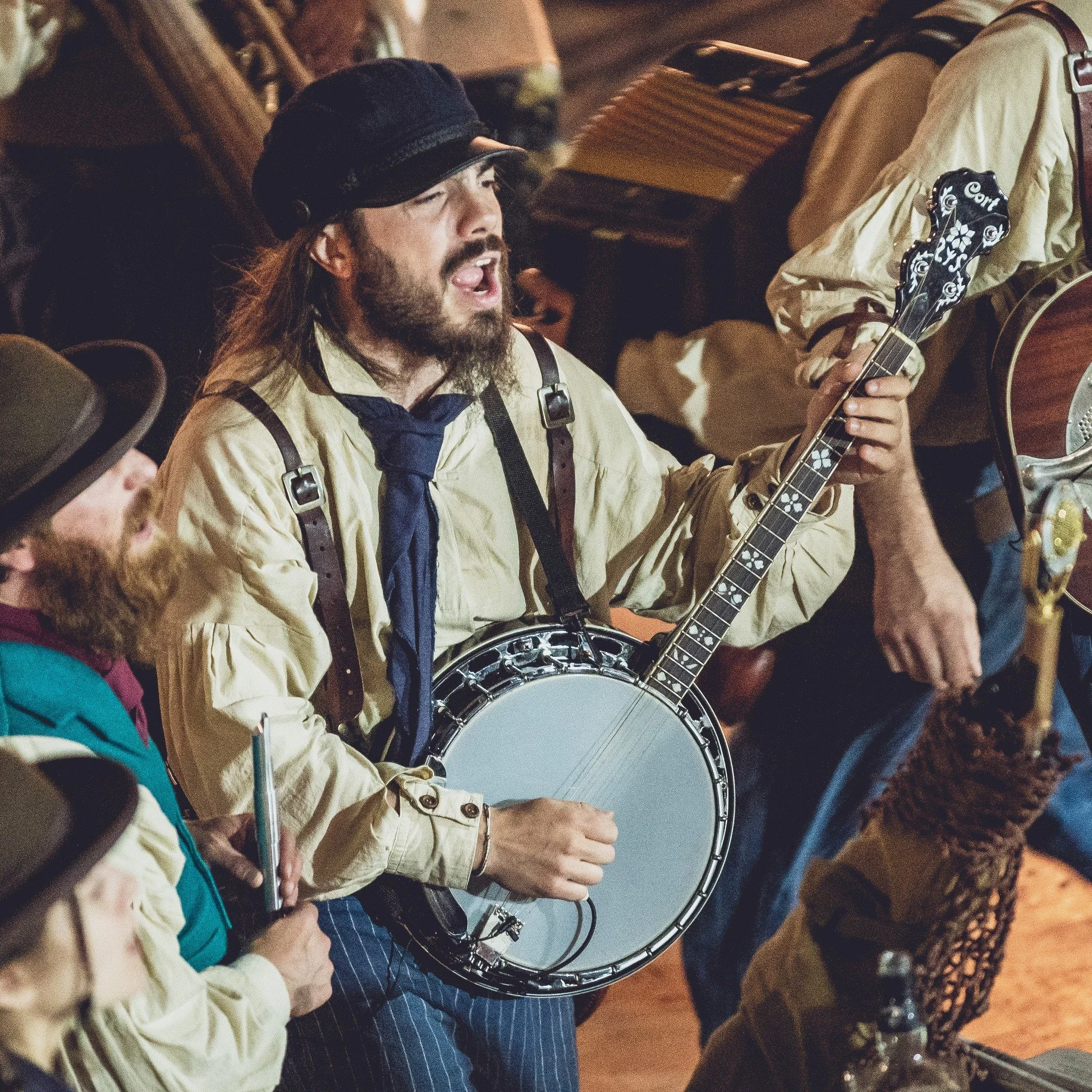 Hop aboard for ANOTHER foot-stomping party with The Old Time Sailors! This immersive experience is a fusion of traditional seafaring shanties, Irish folk, and raucous party songs, performed with the Old Time Sailors infectious energy, polished musici
