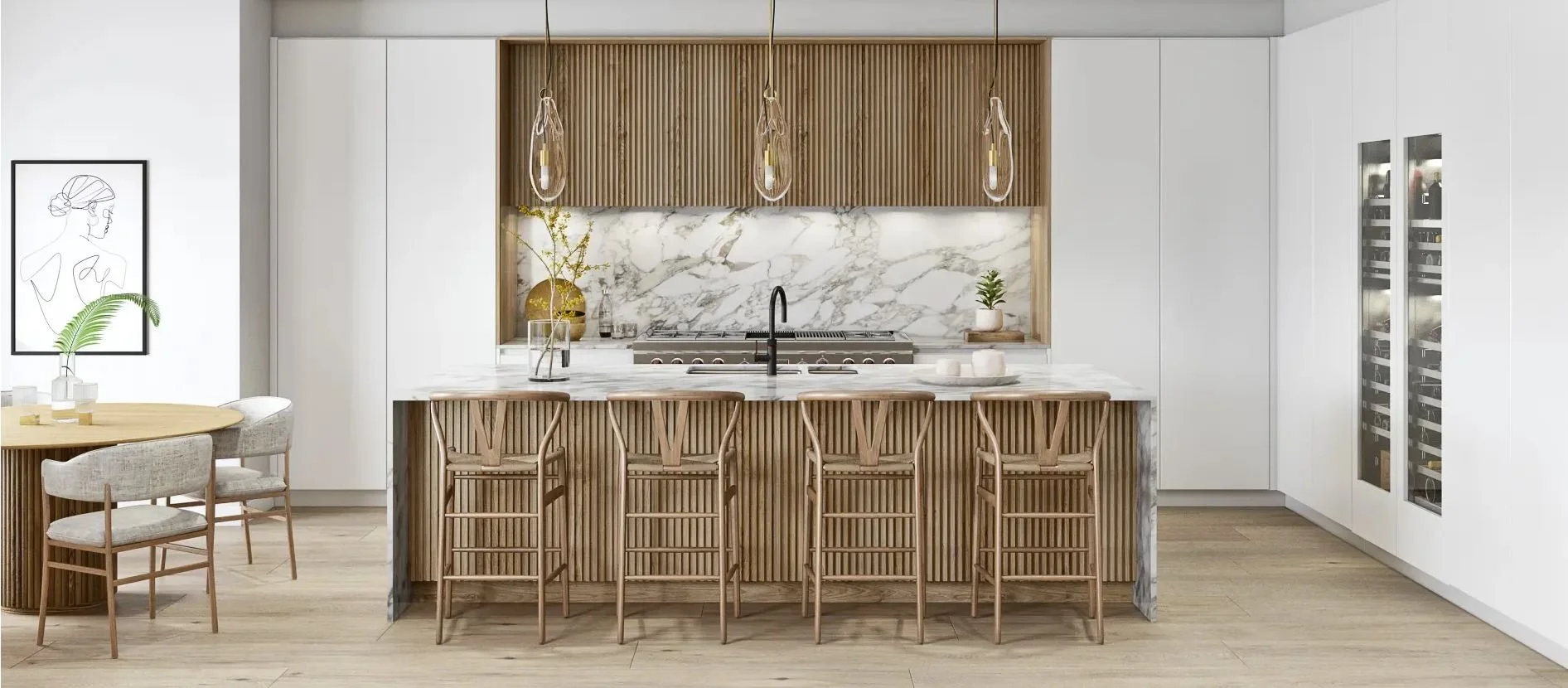 Design Example 8 - Fluted Door with Marble.JPG