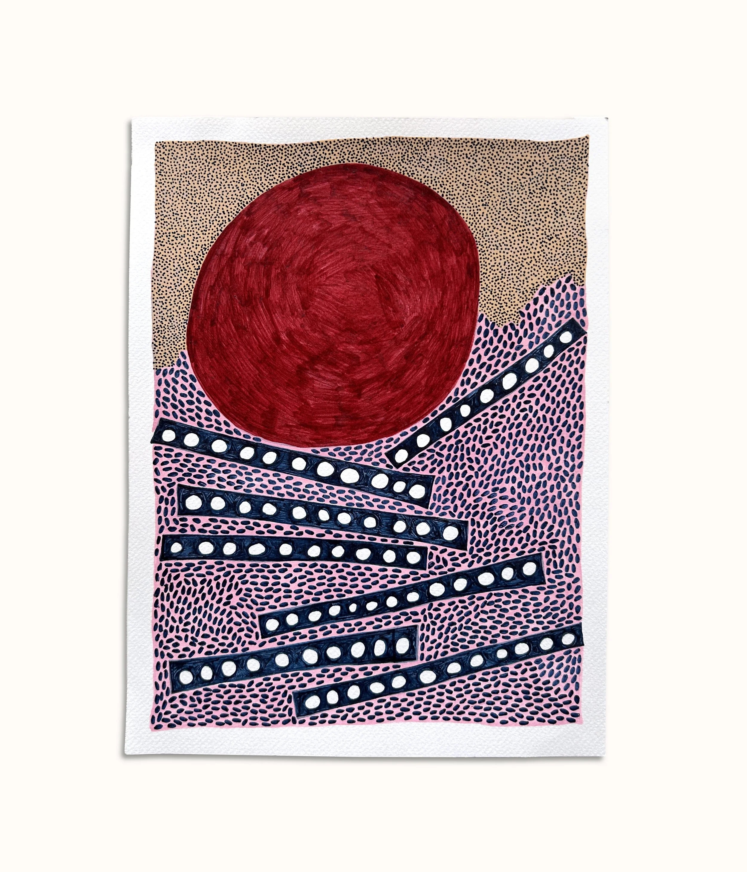 Sol i balance (Balancing sun) 24x32