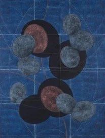   Deep Water   
Oil, acrylic, and polyester on canvas 
243 × 187 cm, 2016