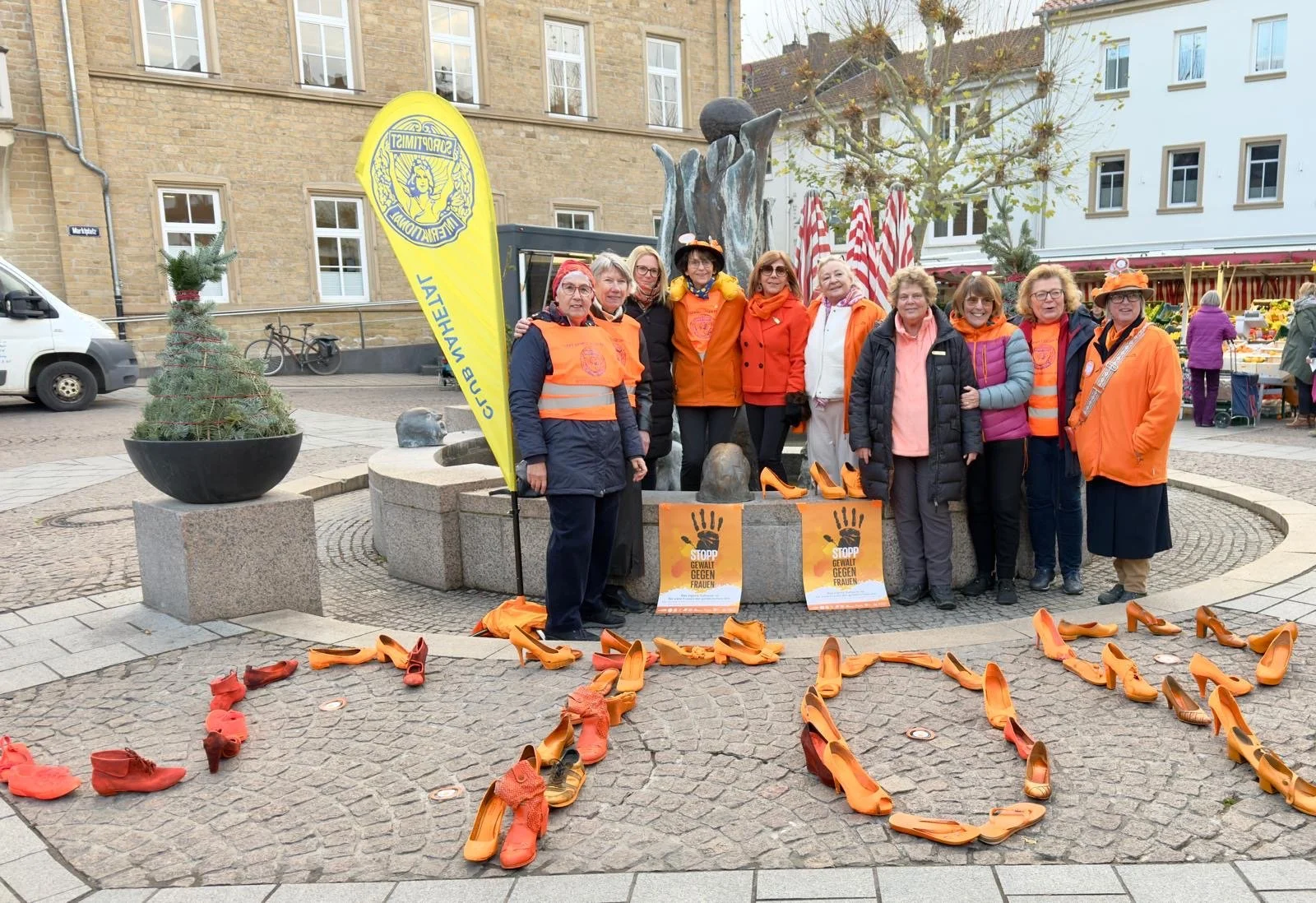 Spende durch Soroptimist Club Nahetal anlässlich des Orange Days!