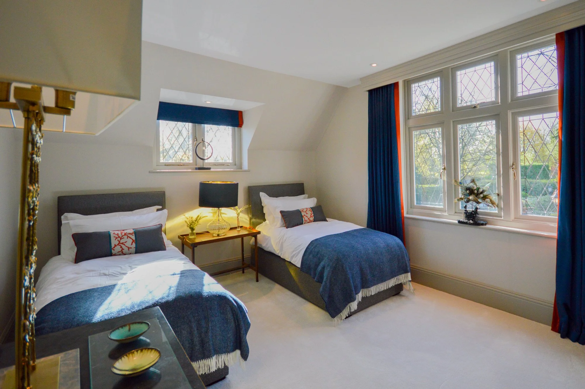 King fisher - 3 single beds with shared ensuite 