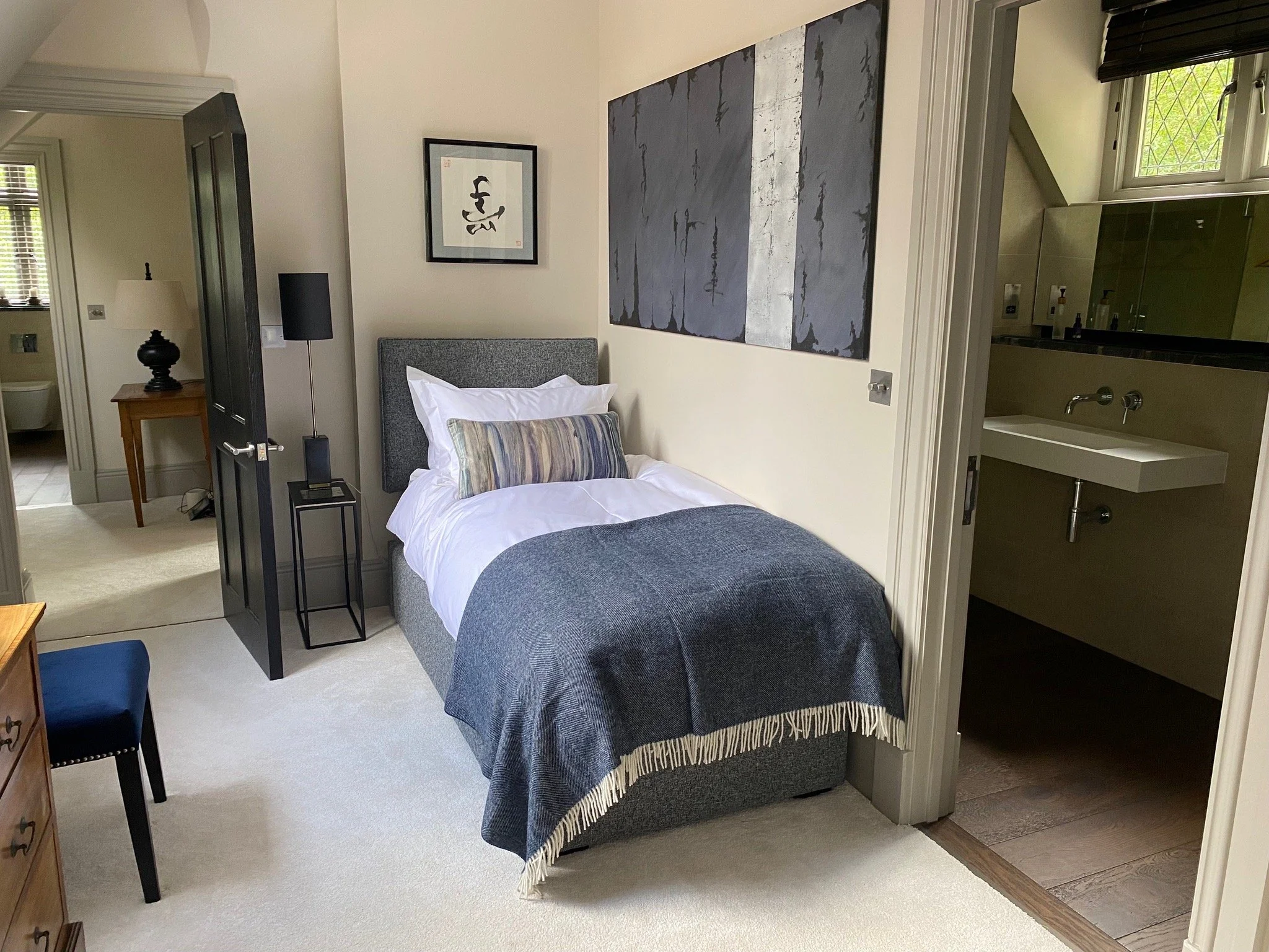 Heron - 1 super king and 2 single and ensuite