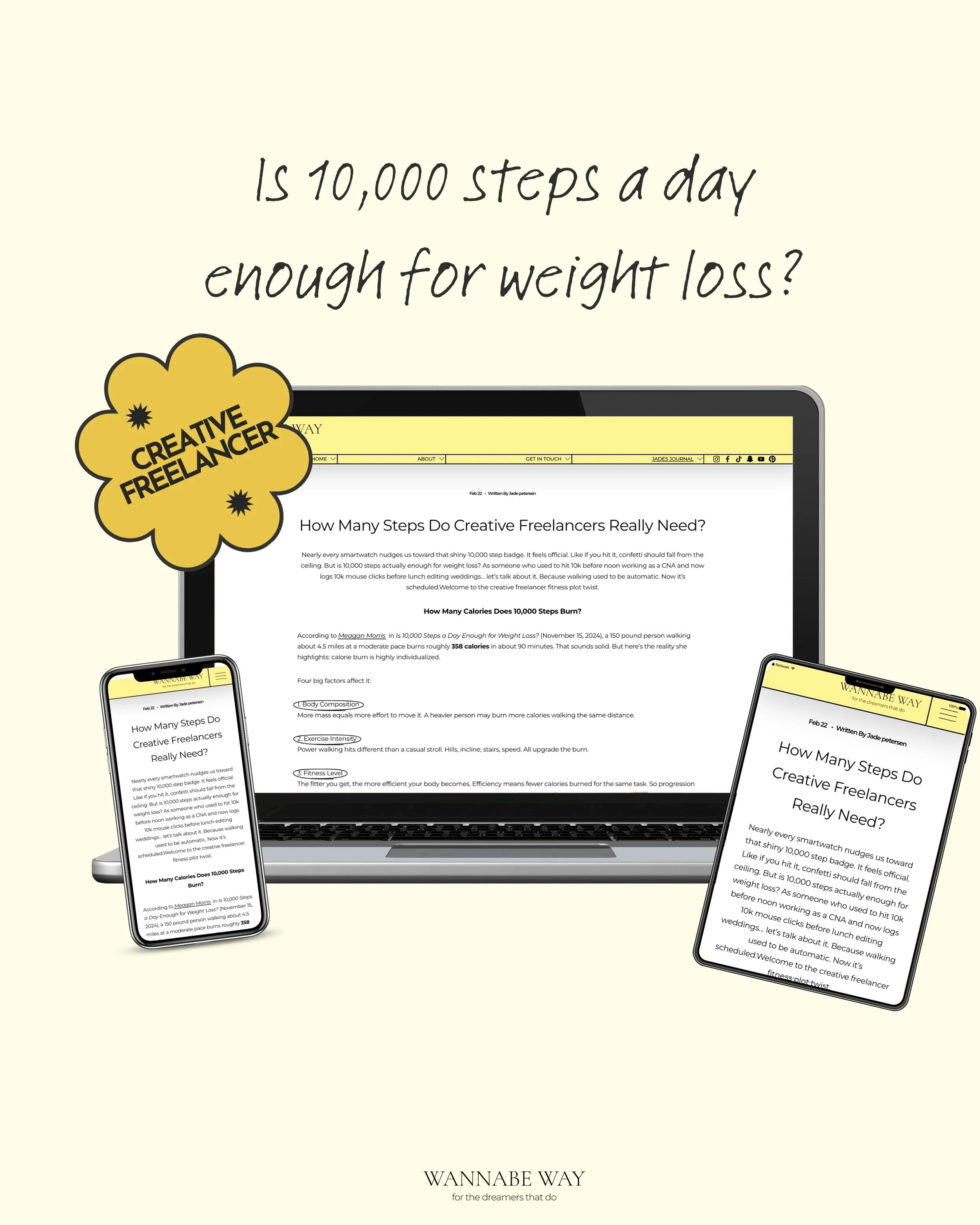 How Many Steps Do Creative Freelancers Really Need?