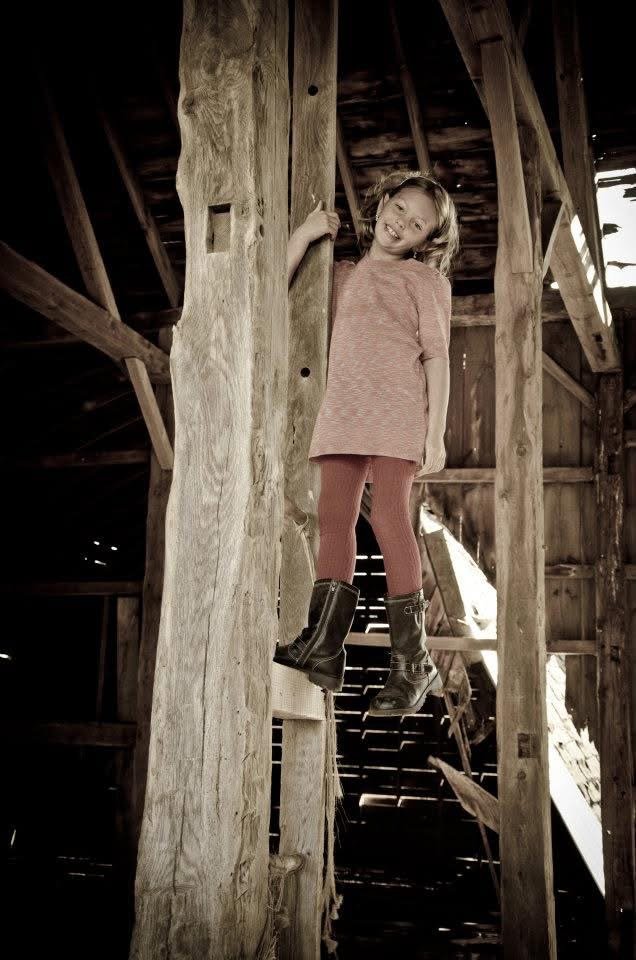 Marc's daughter before the treatment