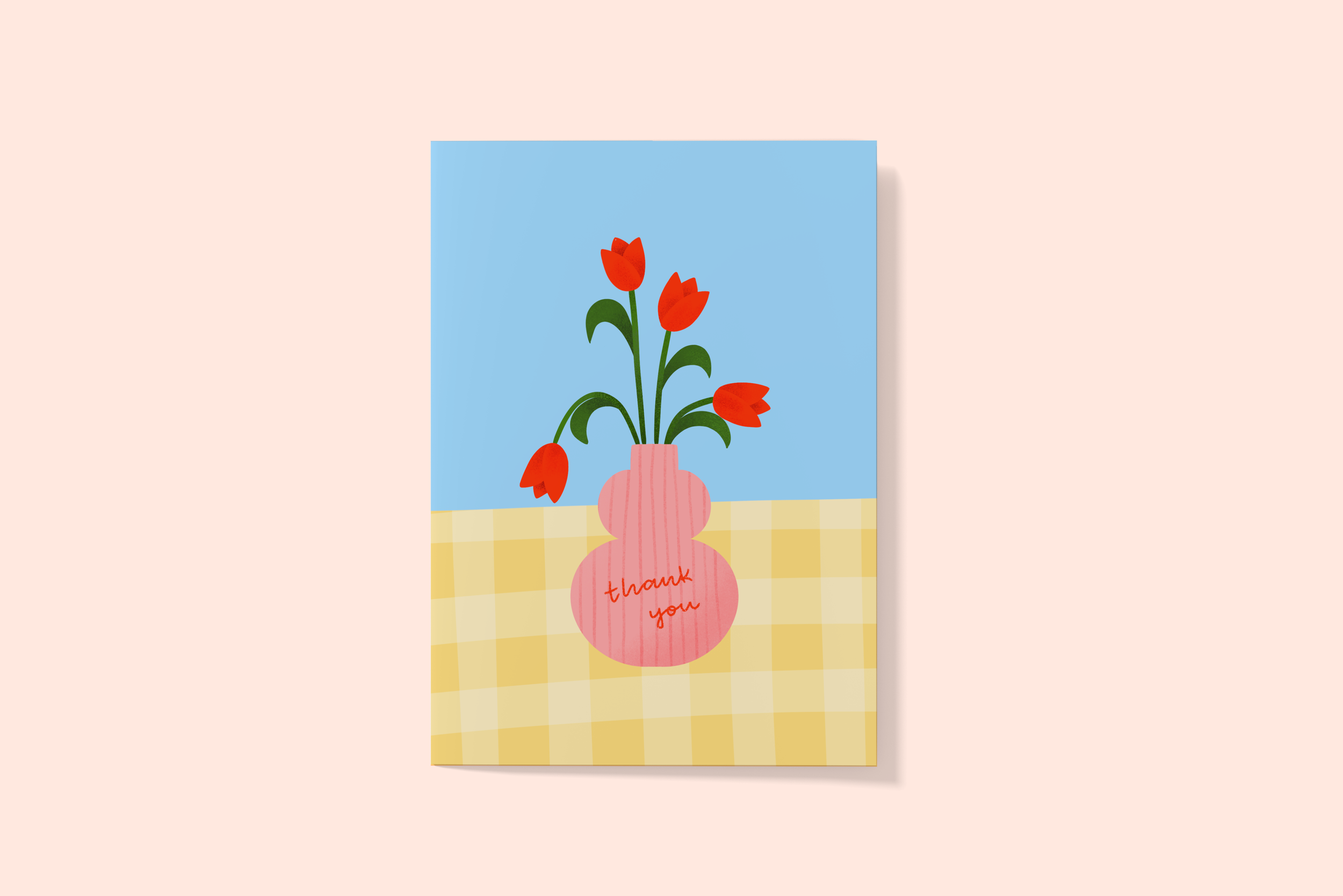 Thank You Tulips Card