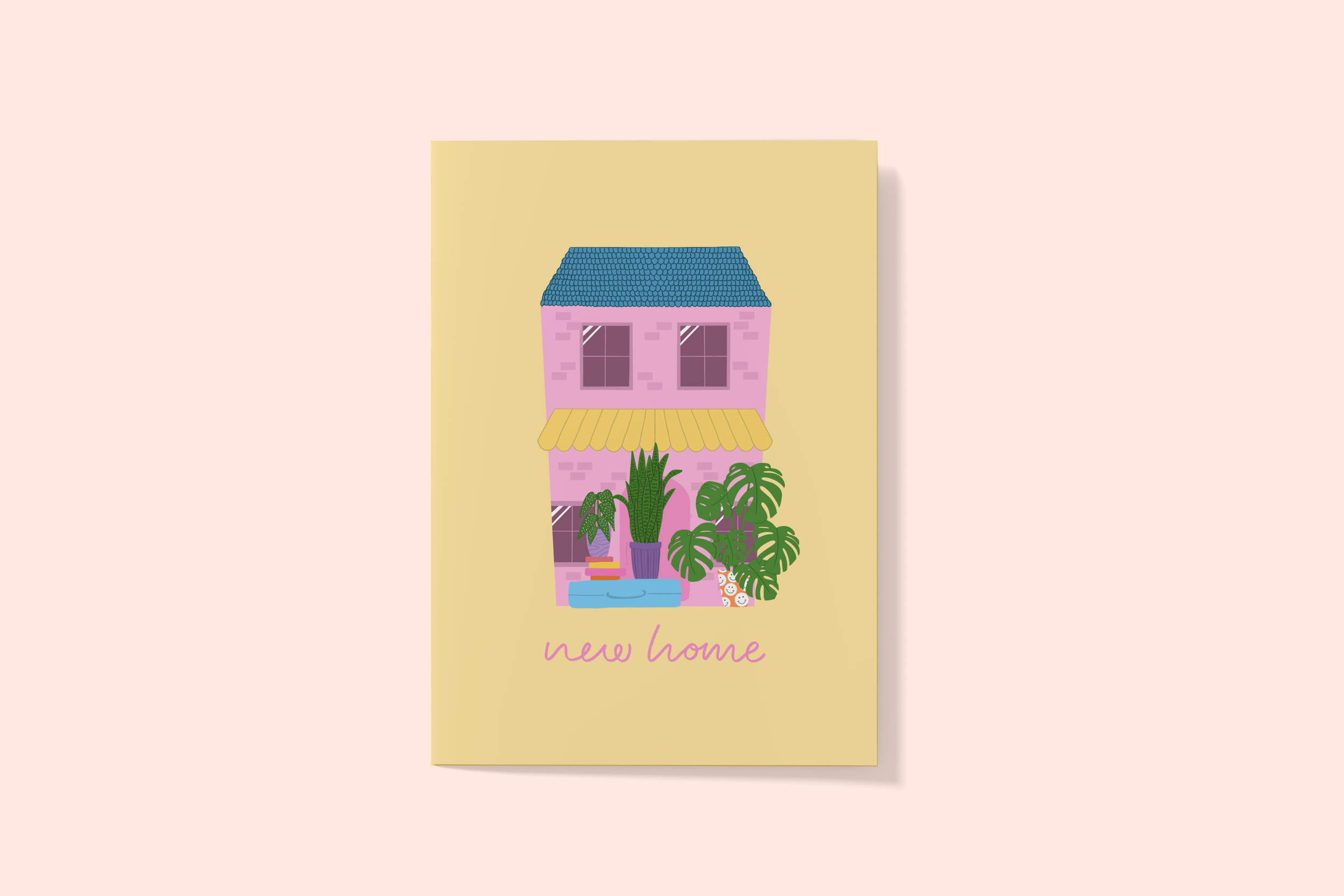 New Home Plant Card
