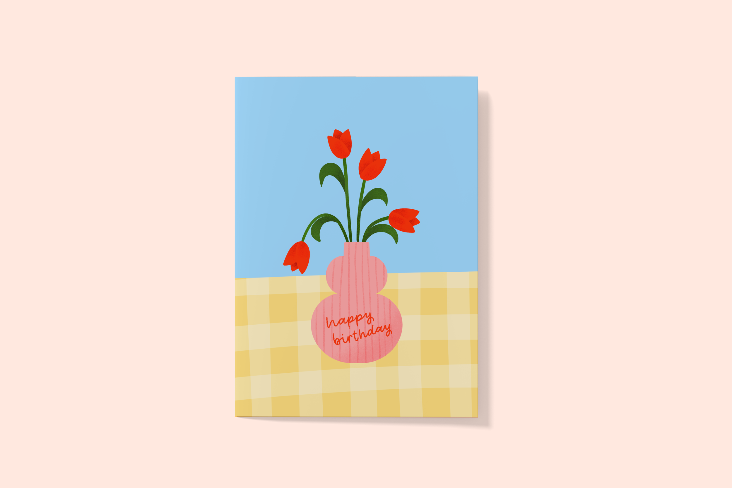 Birthday Tulips Card