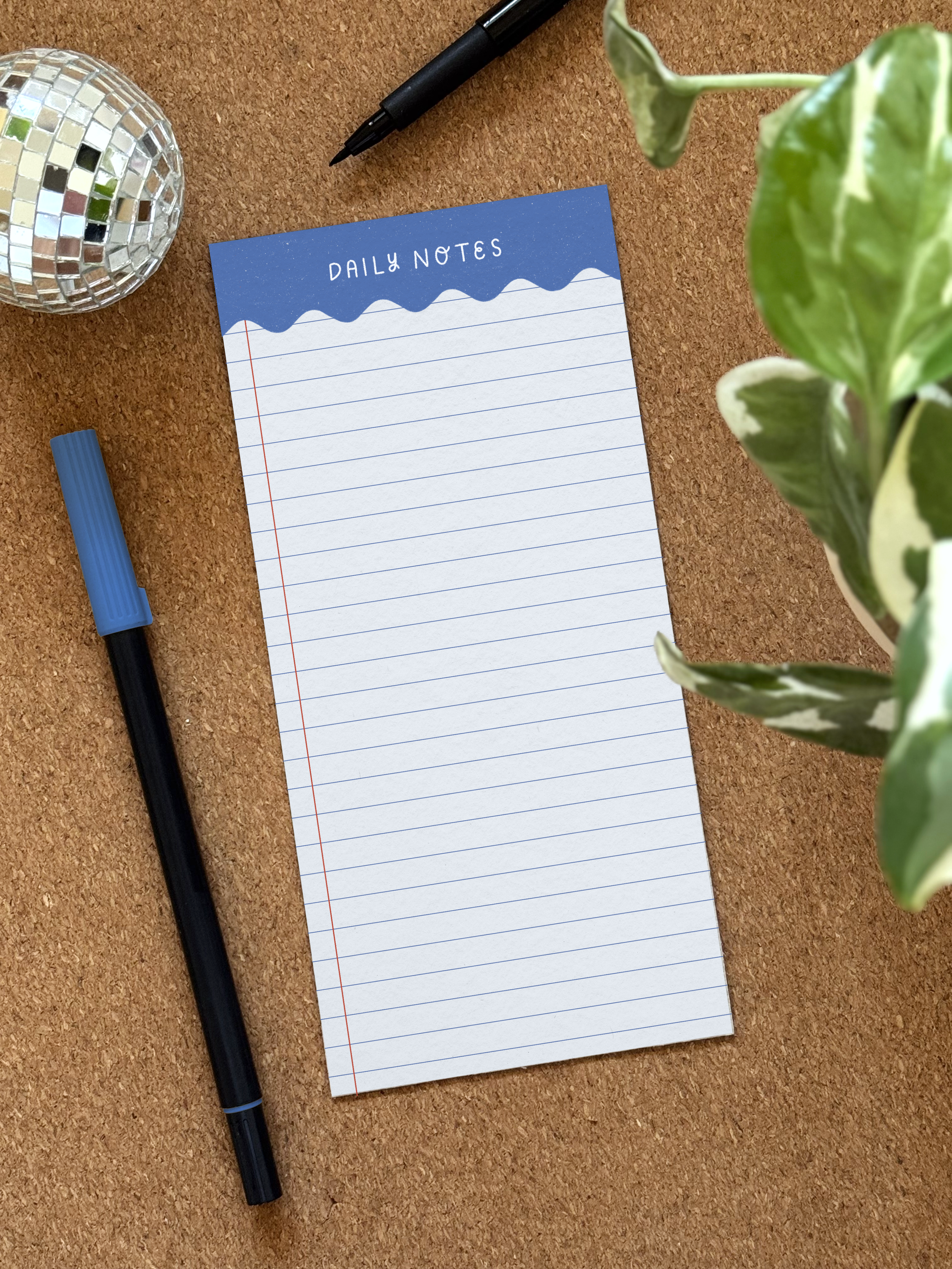 Daily Notes Rules Notepad