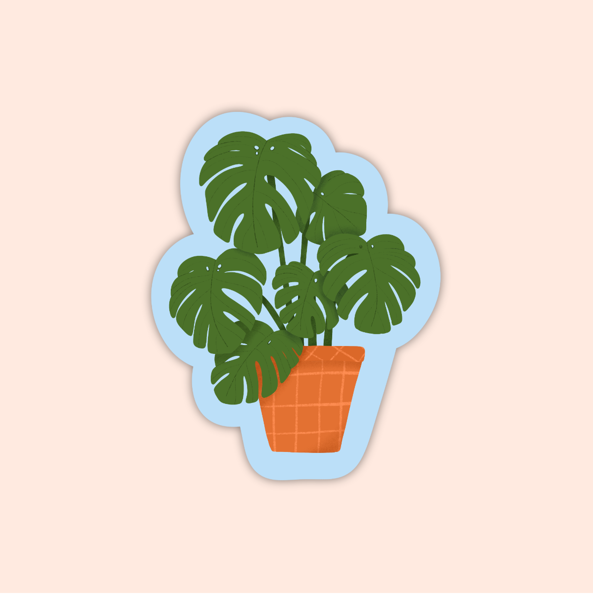 Monstera Sticker