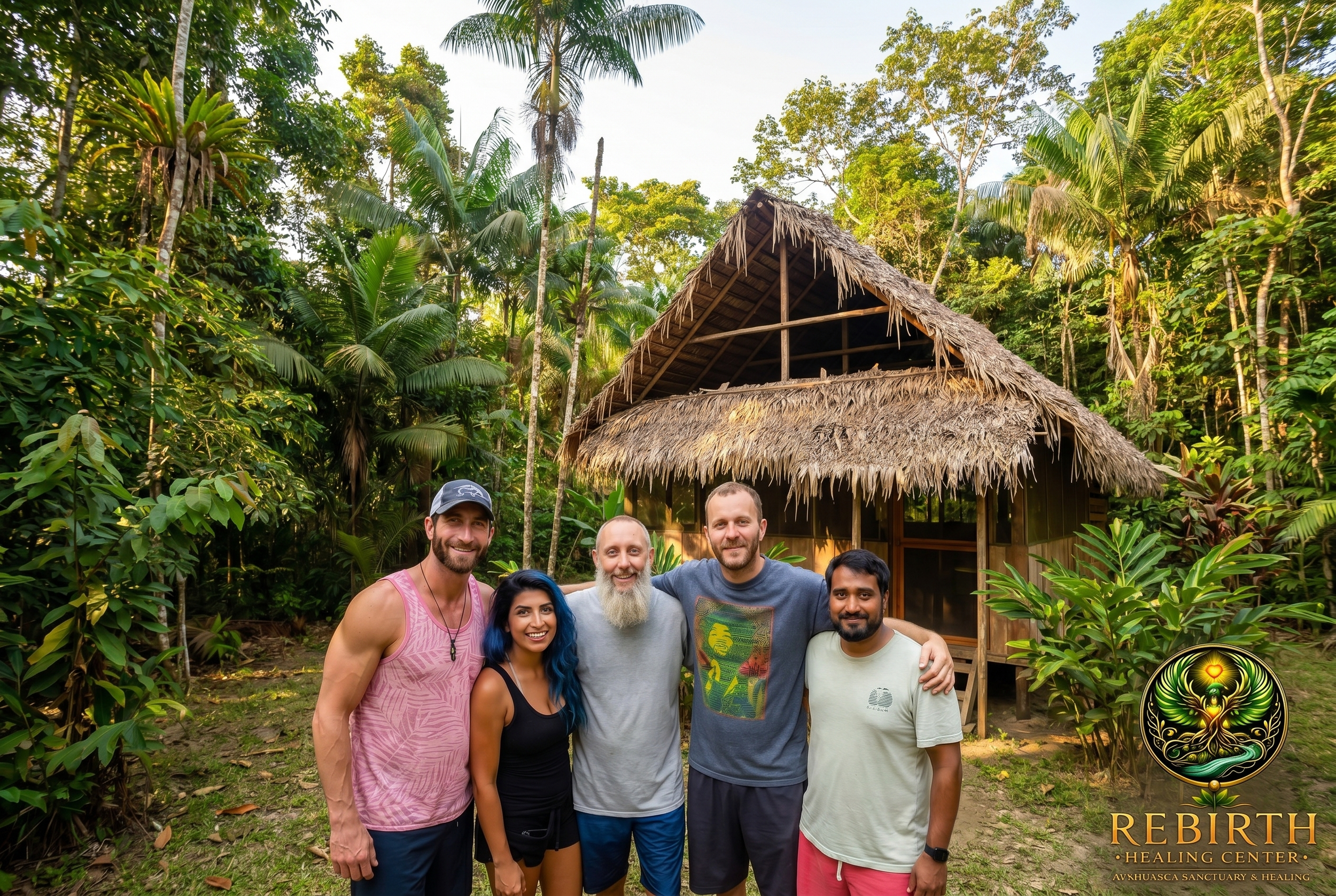 Reconnecting with the Earth through guided jungle immersions.