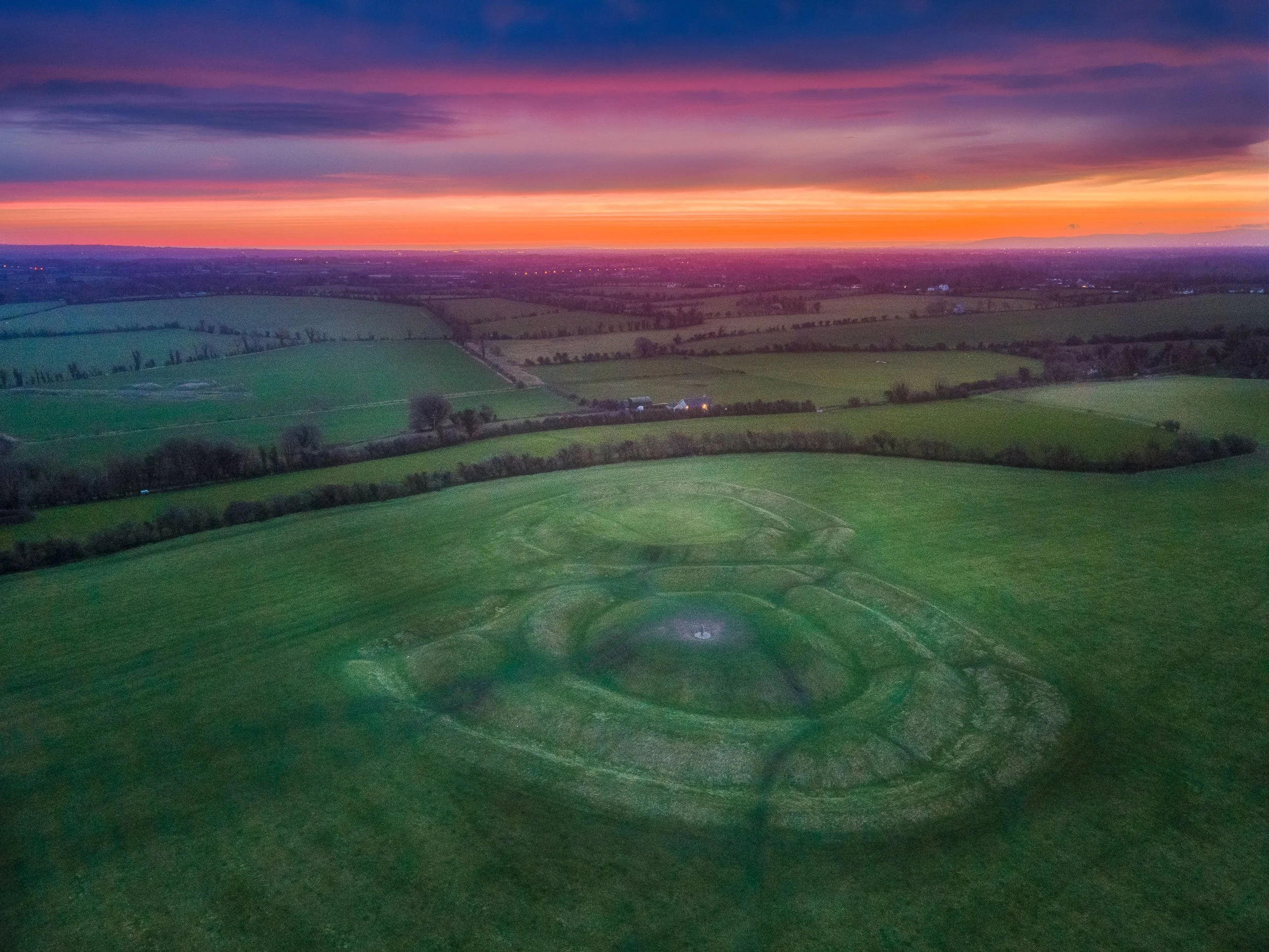 Hill Of Tara Sunrise