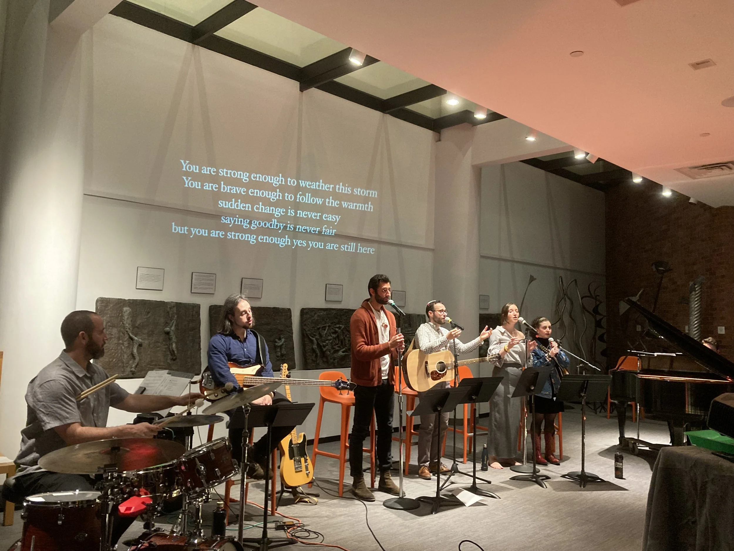 Led by Jewish artists and a rabbinic emcee, SHABBAT VIBES is an alternative Shabbat experience that blends community, music, food, and guided rituals into an interactive Friday-night concert. Click the picture to learn more!