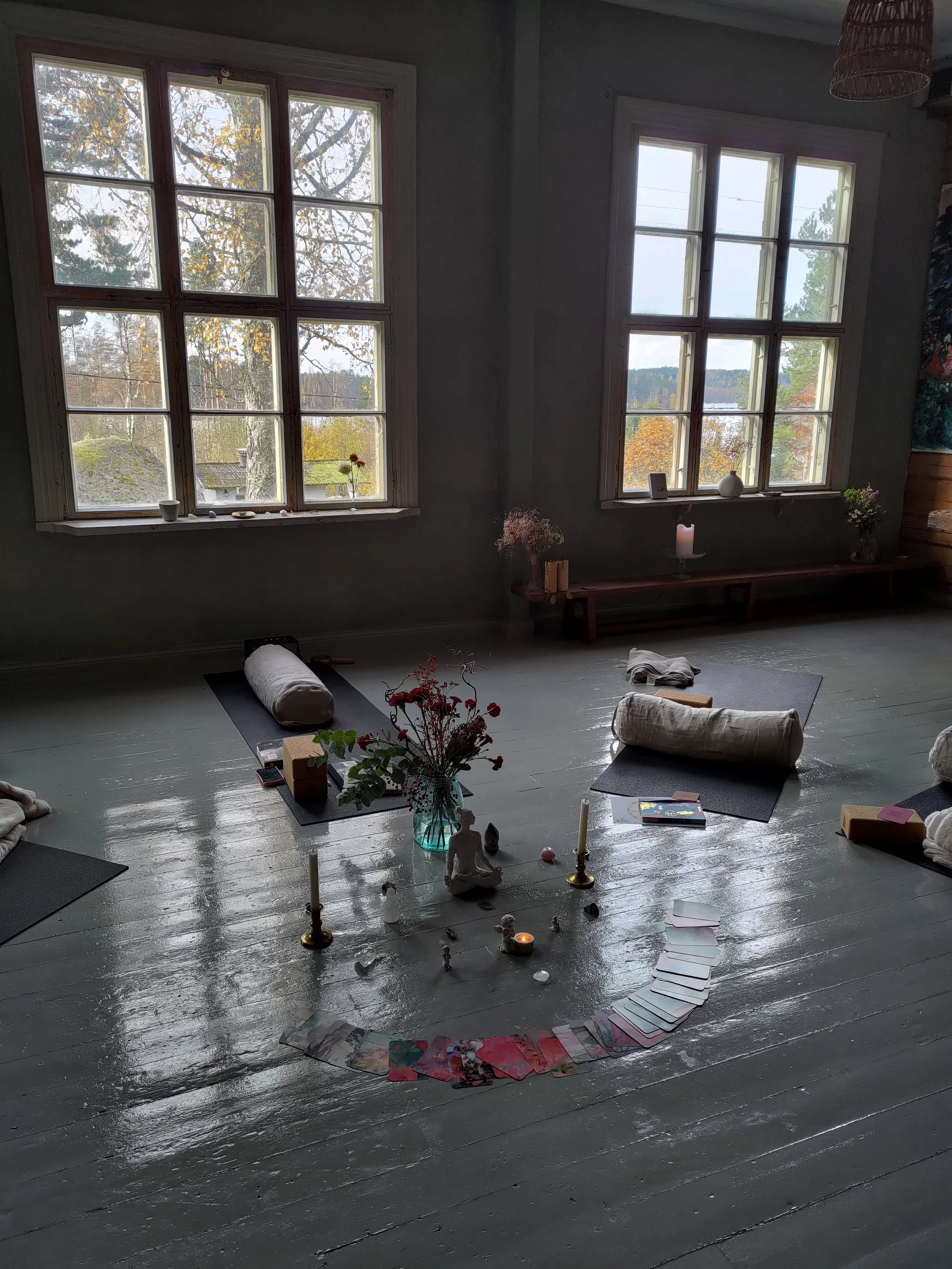 Retriitti luonnon äärellä Verlan Neidossa Kouvolassa.