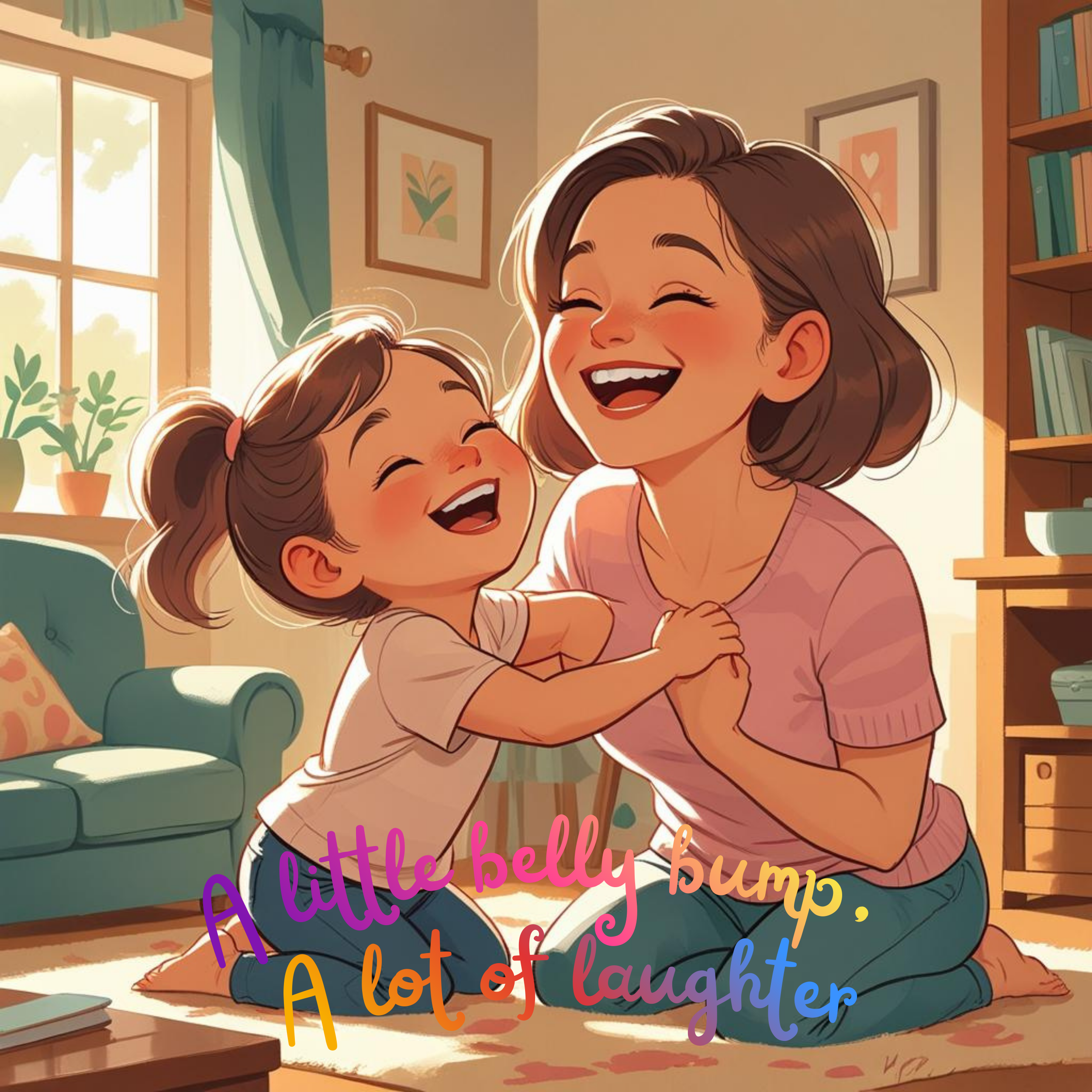 A little Belly Bump, A lot of laughter