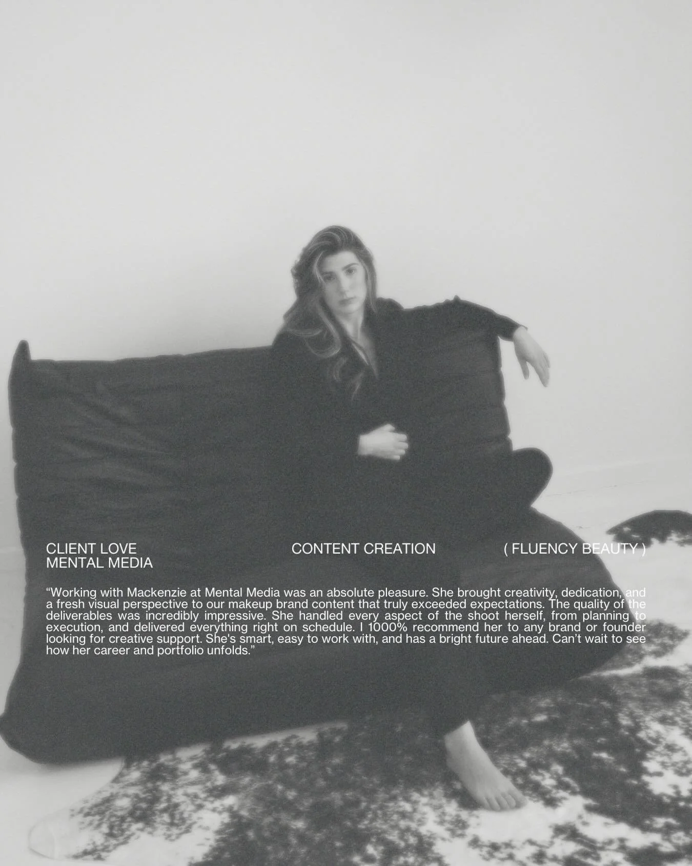 Creating for Fluency Beauty meant blending fresh visual perspective with intentional execution &mdash; from planning to final delivery.

When creativity and strategy align, the results speak for themselves.

If you&rsquo;re looking for content that f