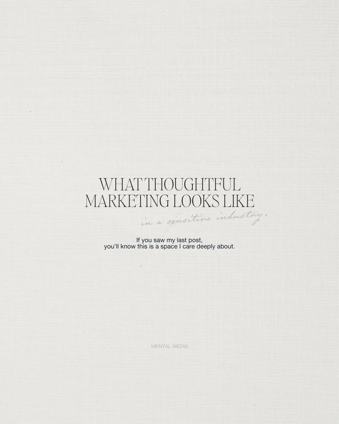 If you saw my previous post, you&rsquo;ll know this is a space I&rsquo;ve always felt connected to.

Before working in social media, I studied psychology with a focus on counselling, originally planning to become a sex therapist. Even though that pat
