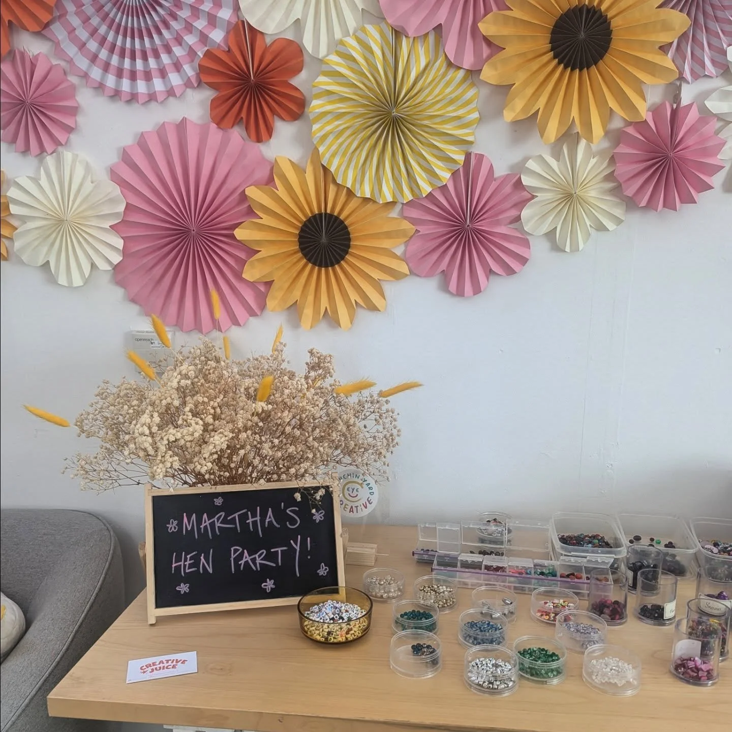 Today was the ultimate hen party celebration! 🥳🌈🌞🌷🥂💍

We had an absolute blast making pocket shrines with 17 fabulous hens! Fresh pastries and mimosas were the perfect pairing for our craft session. The studio was filled with laughter, love and