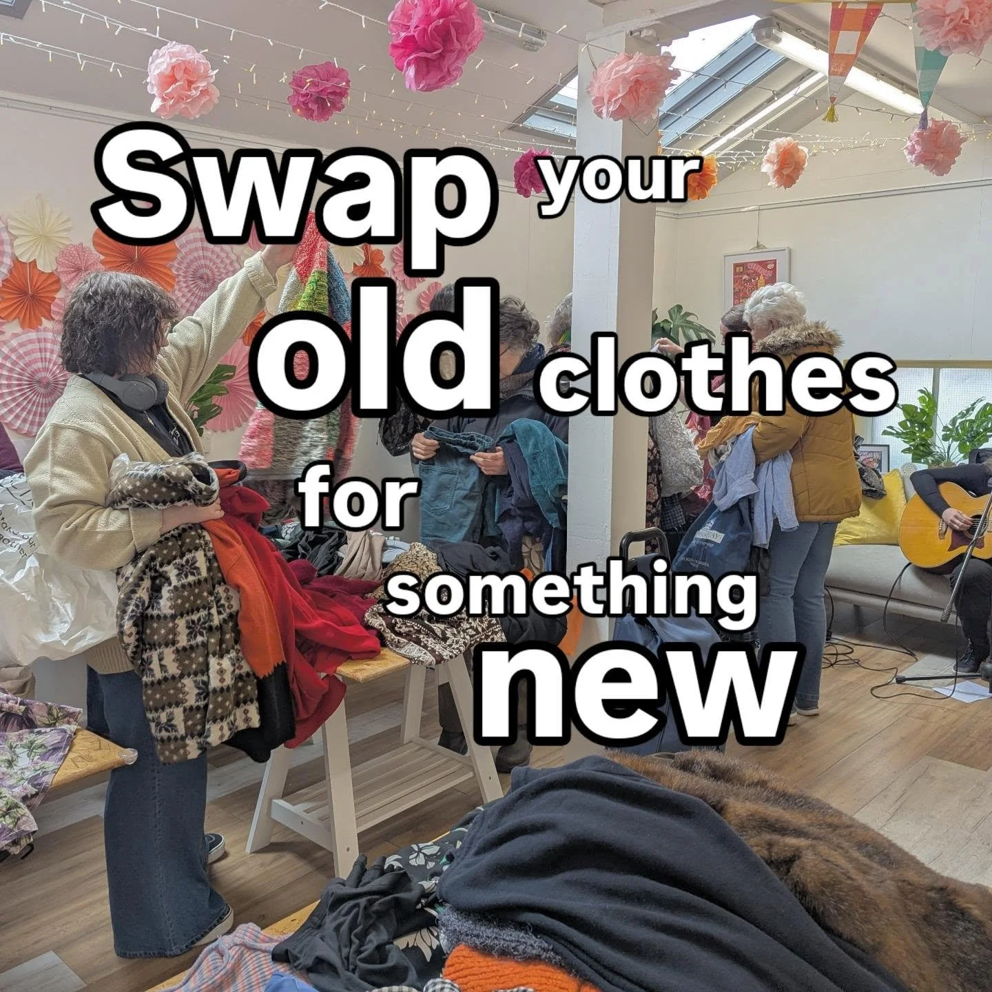 Got a wardrobe full of clothes you never wear but can&rsquo;t quite bring yourself to get rid of?

Yep. Us too....

So we&rsquo;re having another clothes swap at @capuchinyardcreative and raising money for St Michael's Hospice at the same time! 

📍 