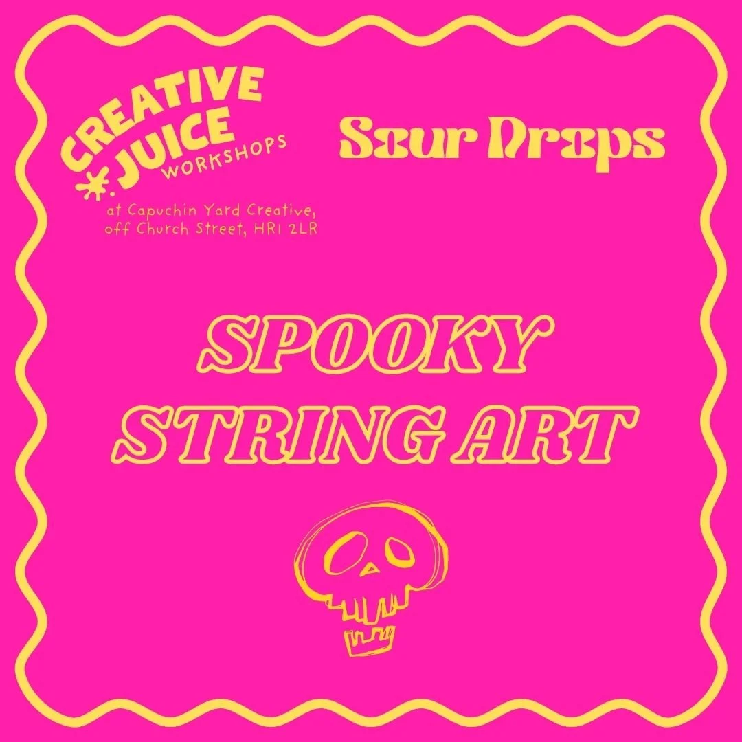 Sour Drops Half Term - Spooky String Art