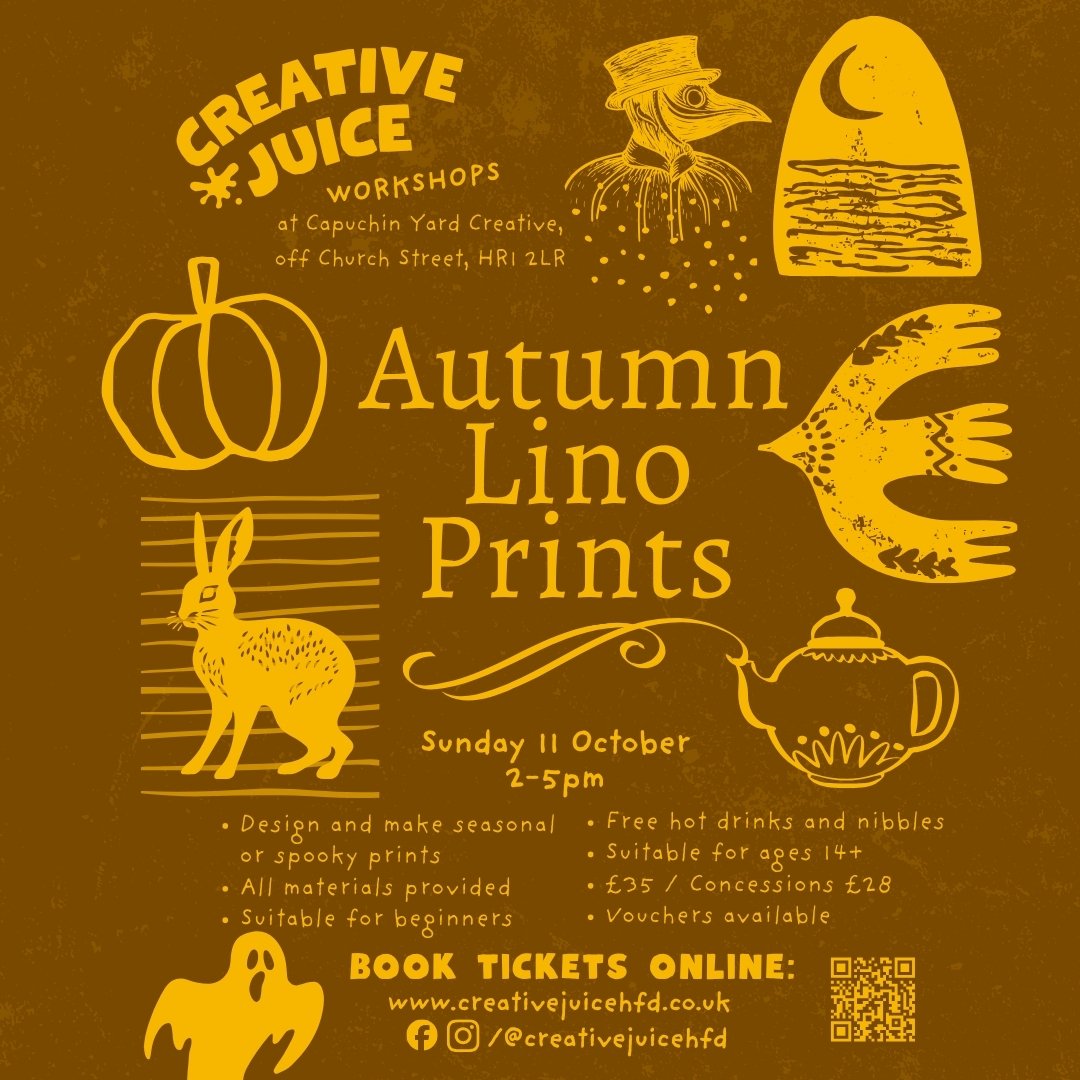 Autumn Lino Prints