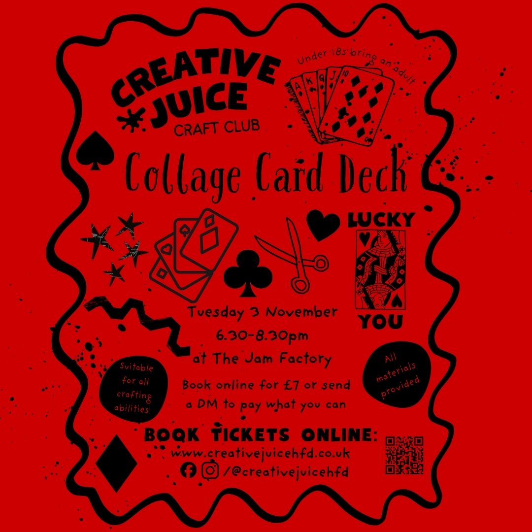 Jam Factory Craft Club - Collage Card Deck