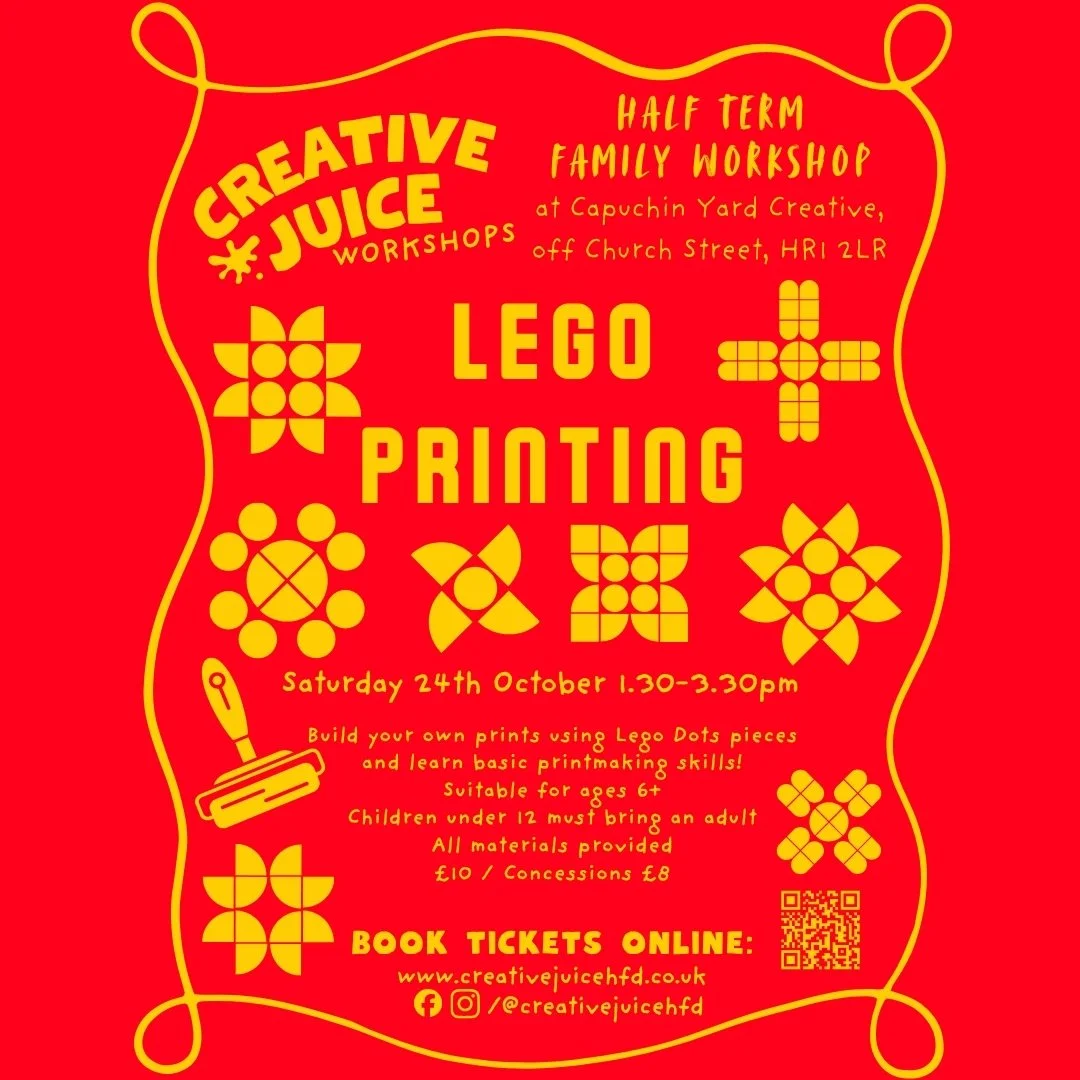 Lego Printing - Half Term Family Workshop