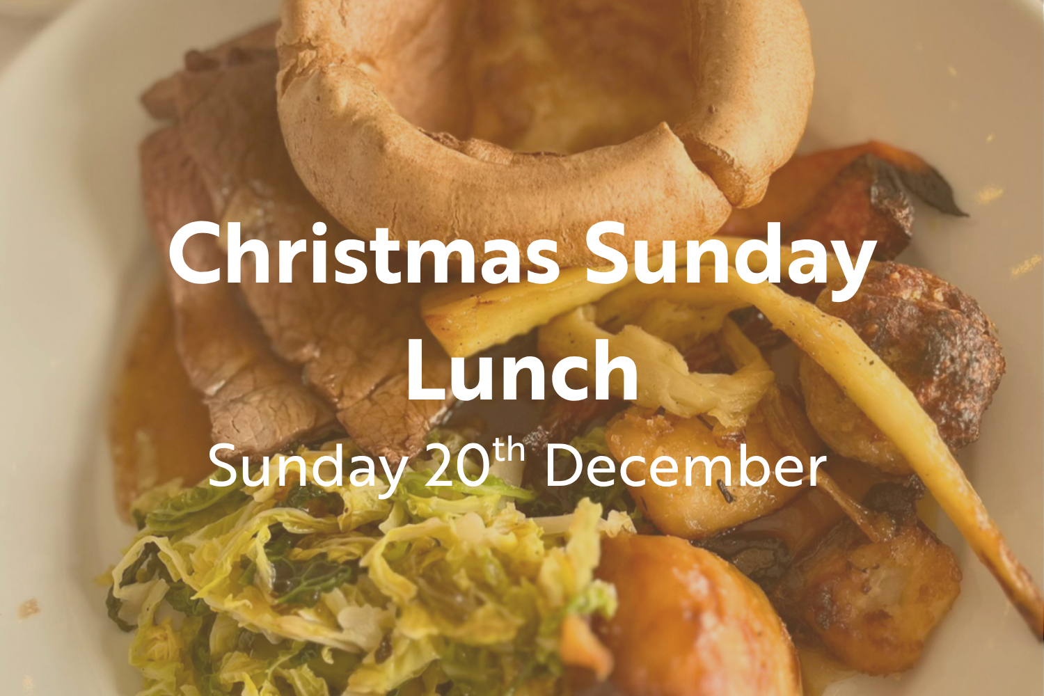 Christmas Sunday Lunch