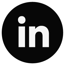Logo de LinkedIn en noir et blanc pour AGIR GROUP